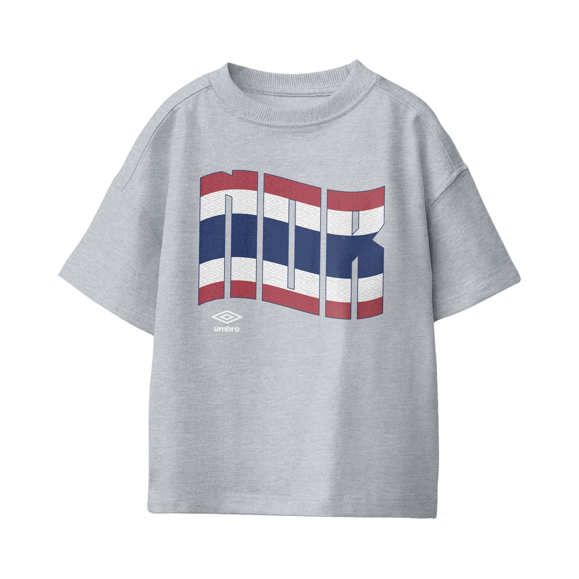 Umbro Norway Wavy Logo T-Shirt Sport Grey