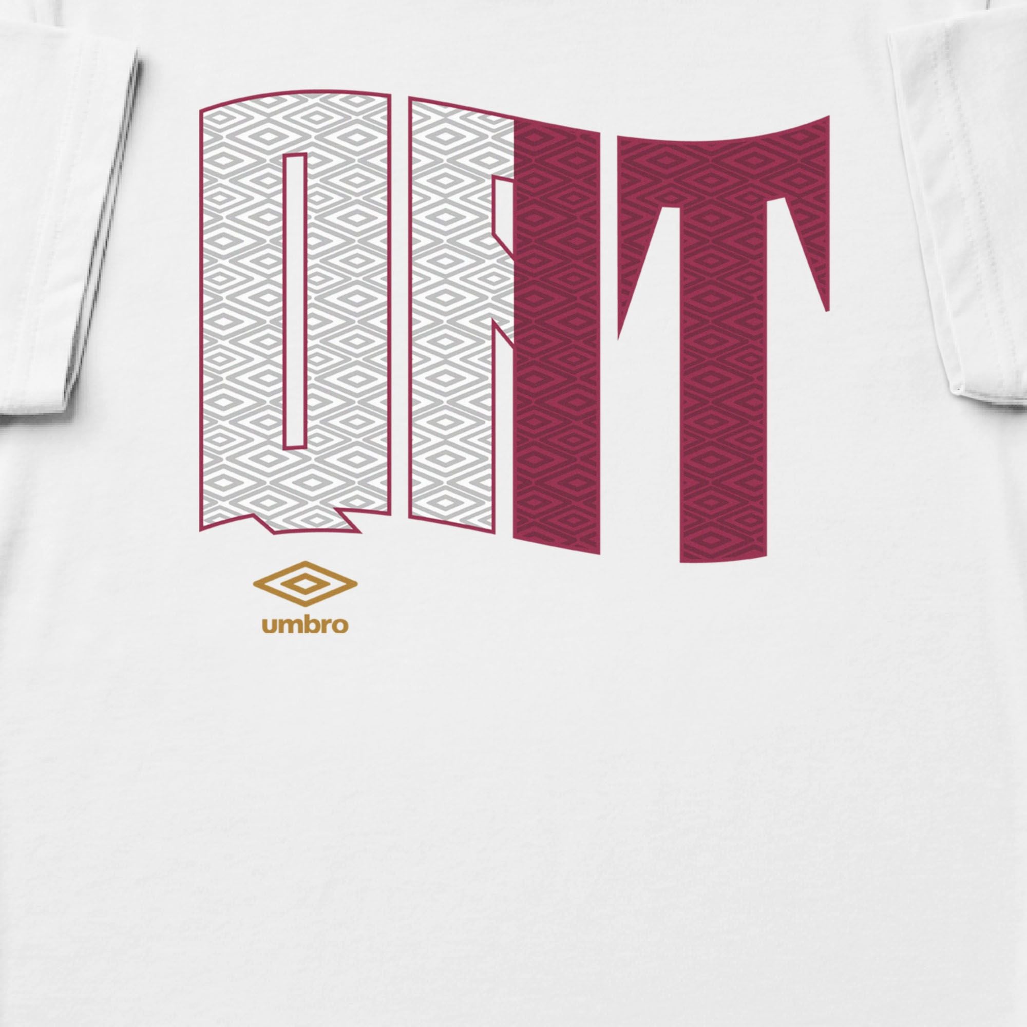 Umbro Adult Qatar Wavy Logo T-Shirt
