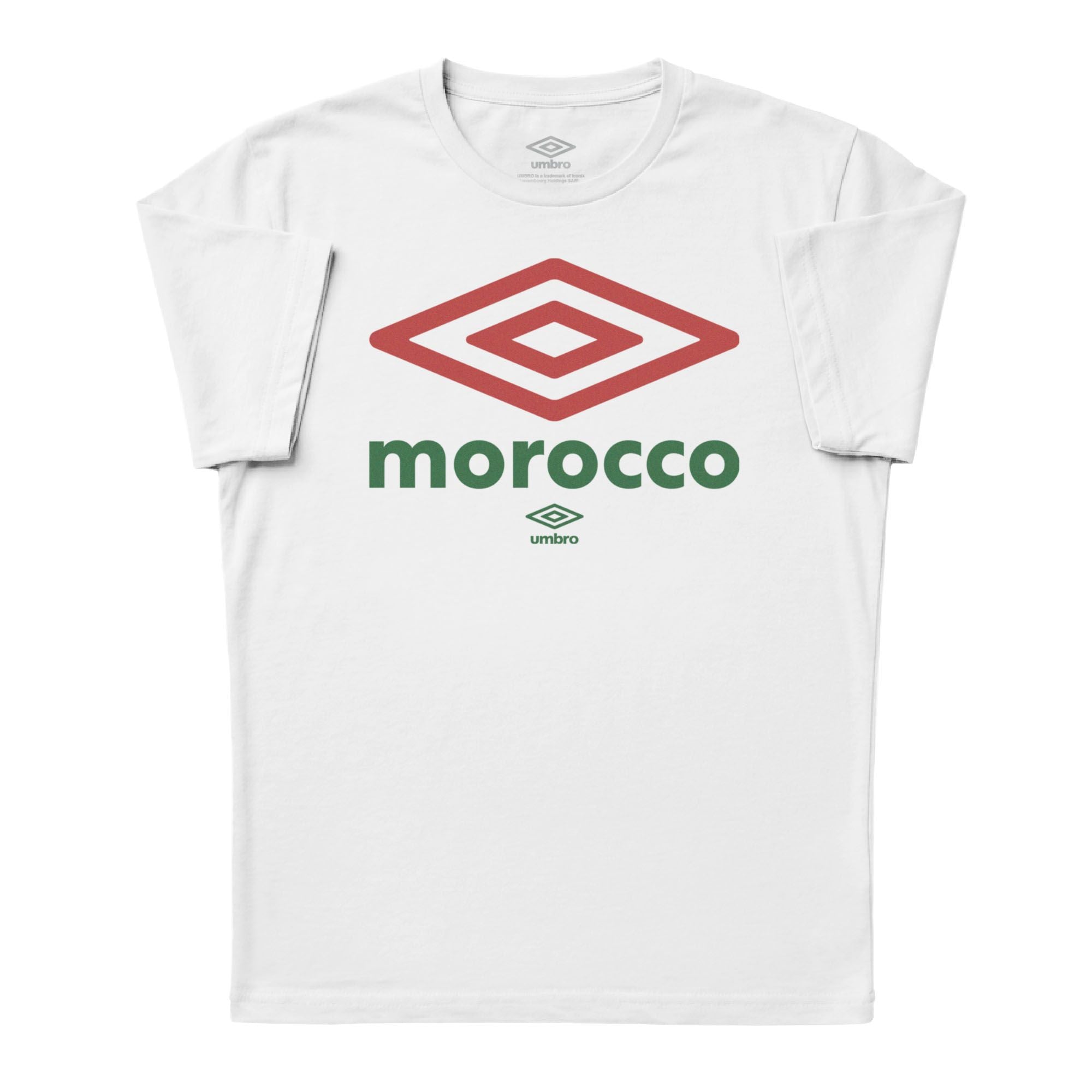 Umbro Morocco Diamond Logo T-Shirt White