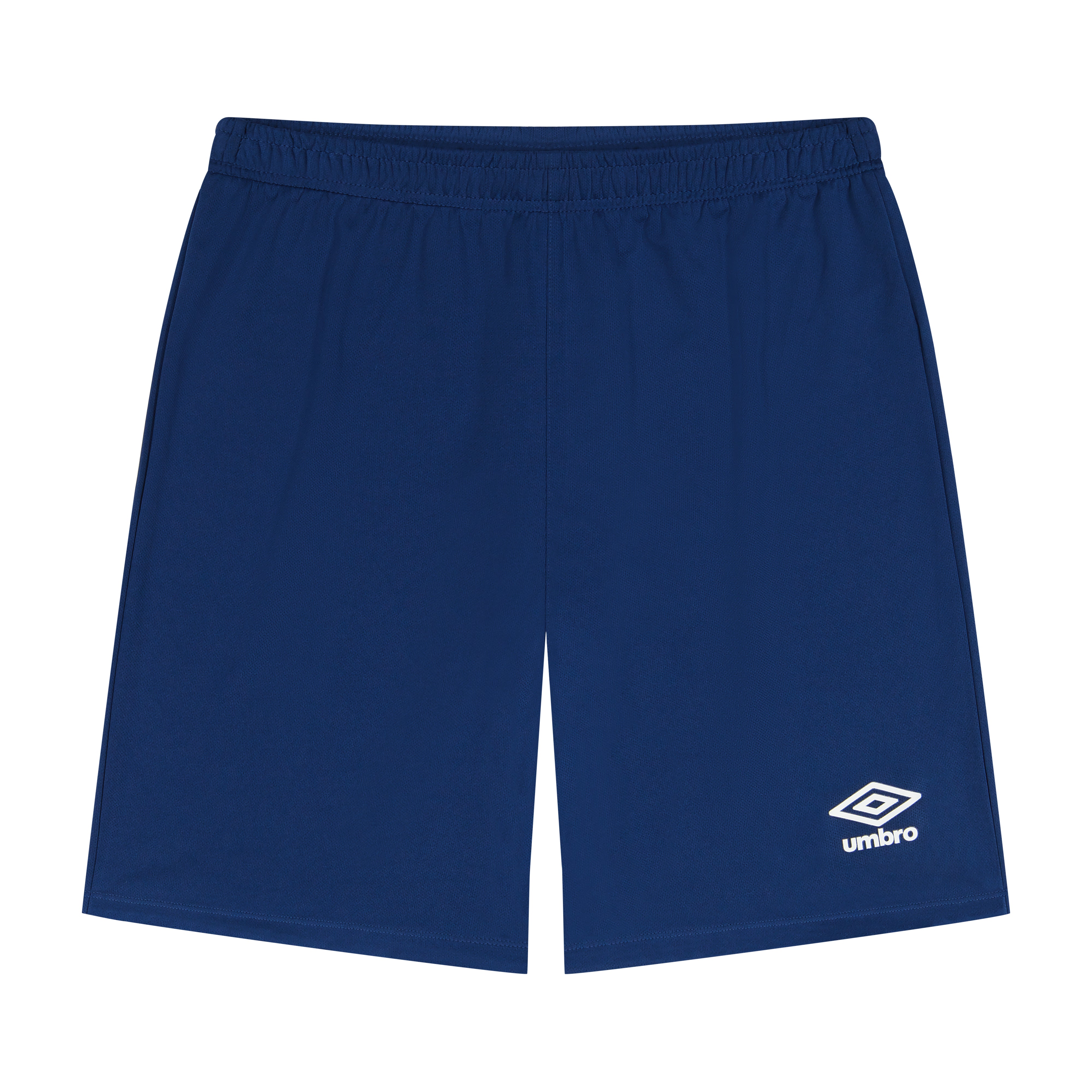 Men's Navy Blue Club Soccer Shorts. Shop men's workout shorts with pockets by Umbro.