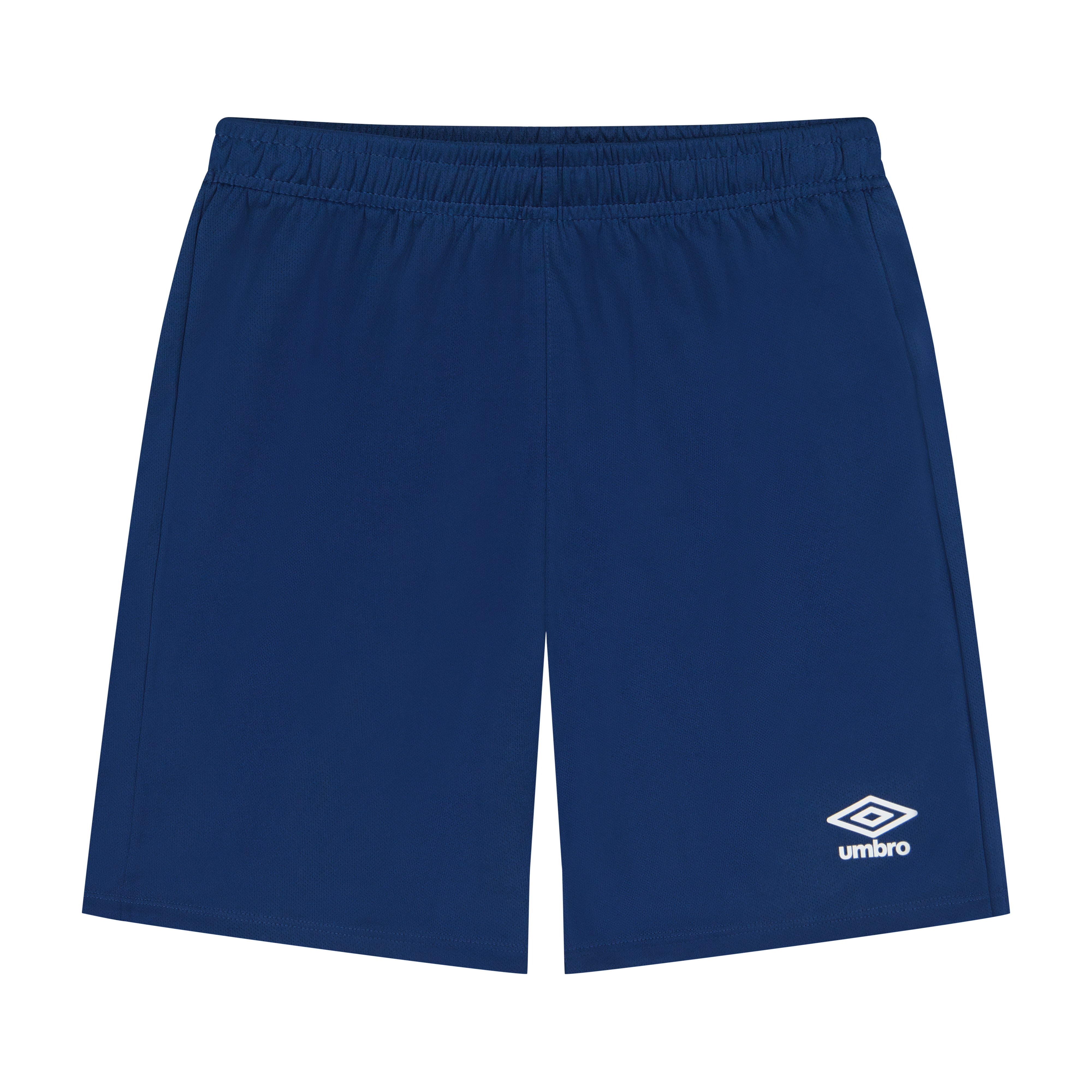 Boy's Navy Blue Club Soccer Shorts. Shop men's workout shorts with pockets by Umbro.