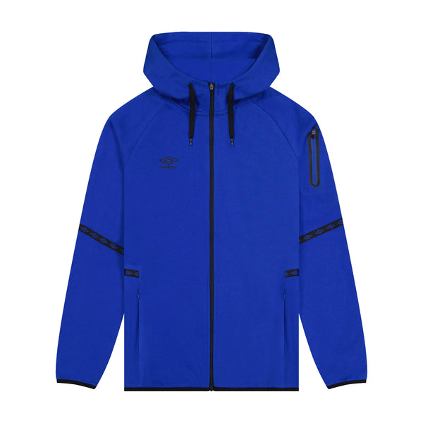 Men's Slim Fit Terrace Full Zip Deep Blue Hoodie