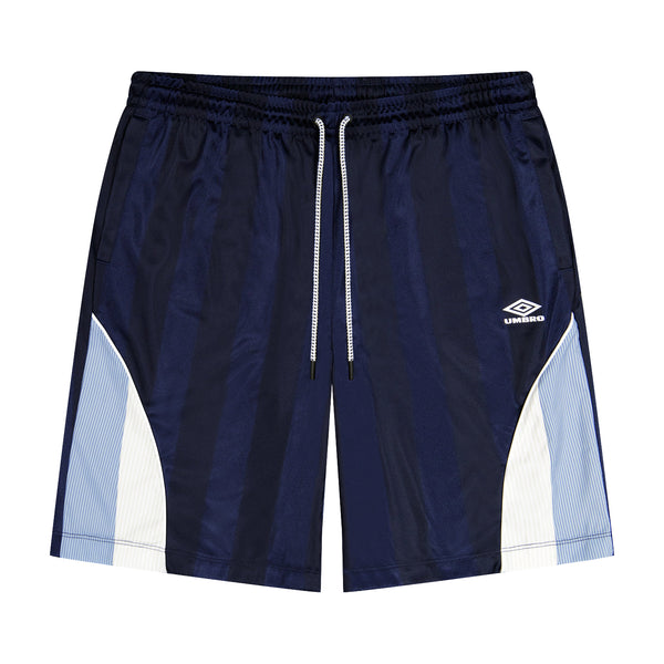 Umbro Men's Relaxed Fit Panelled Navy Blue Workout Short