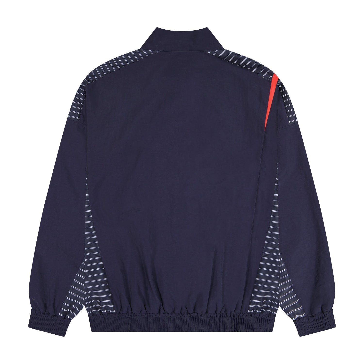 Men's relaxed-fit navy blue track jacket with dropped sleeves - Shop unisex nylon track jackets by Umbro