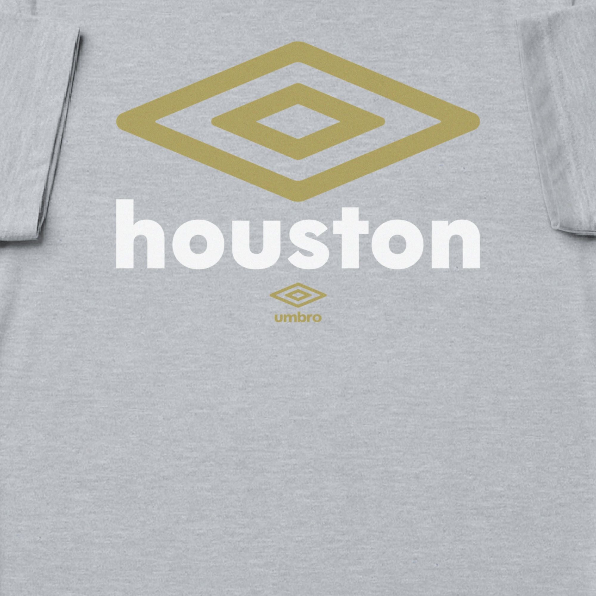 Umbro Adult Houston City Diamond Logo T-Shirt