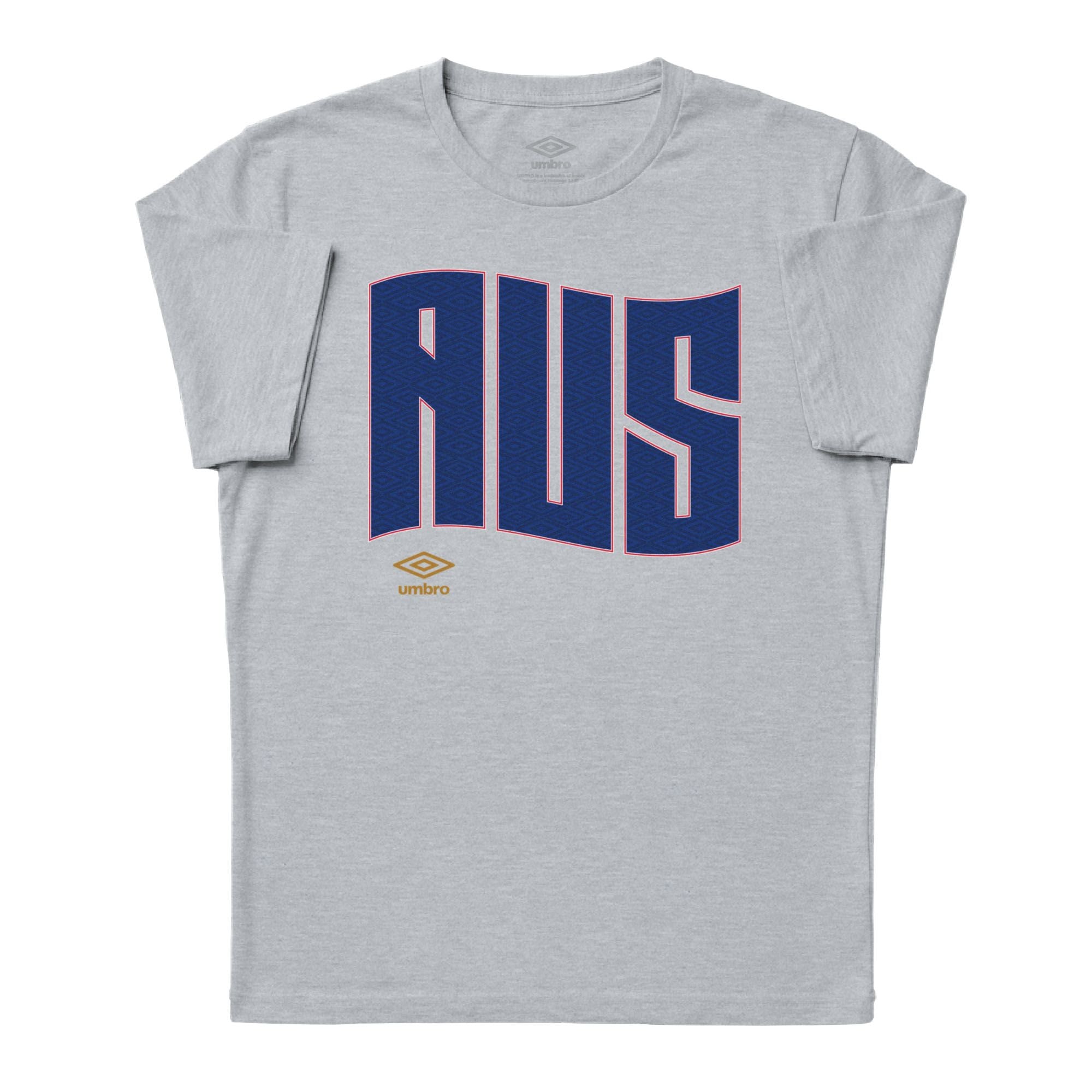 Umbro Australia Wavy Logo T-Shirt Sport Grey