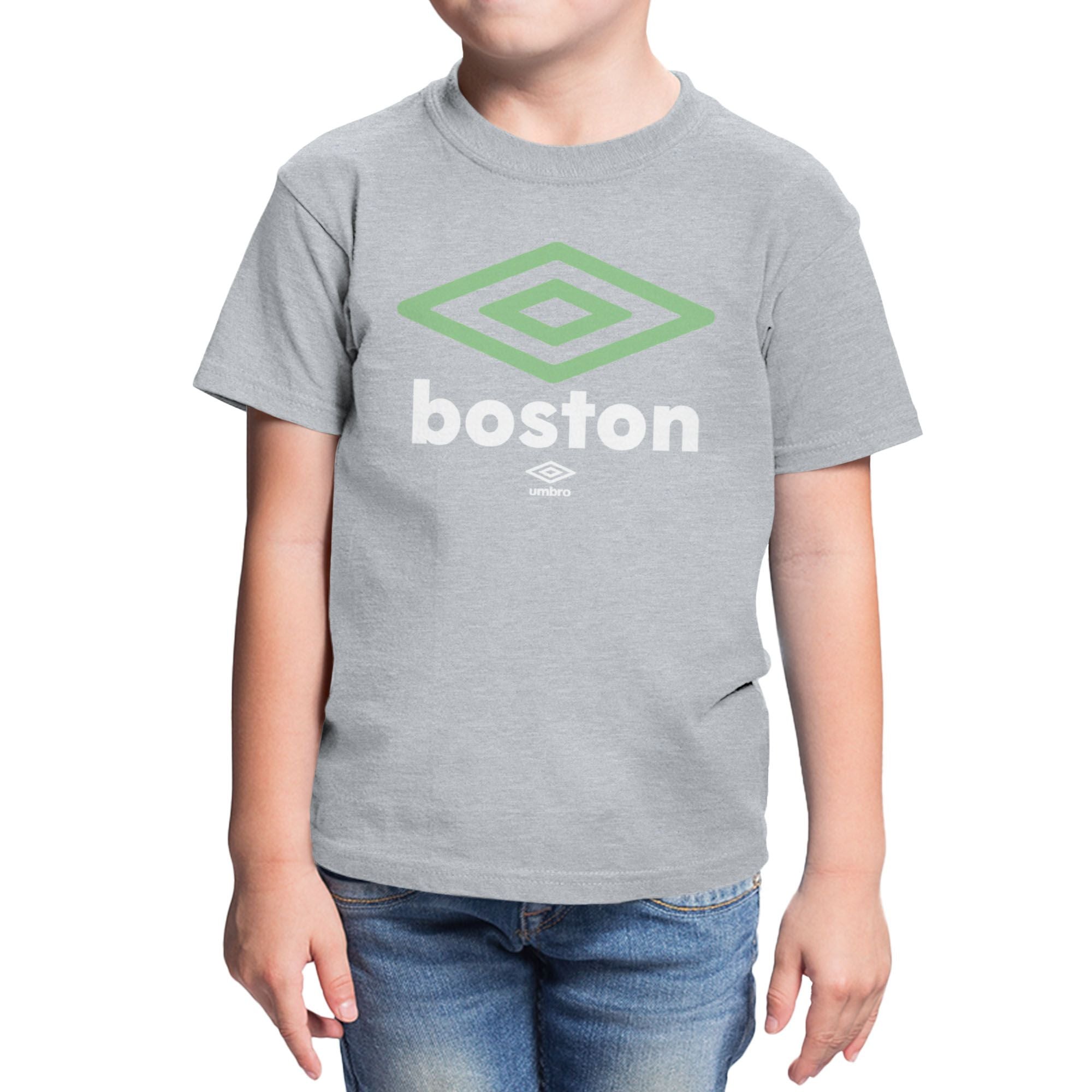 Umbro Kids Boston City Diamond Logo T-Shirt