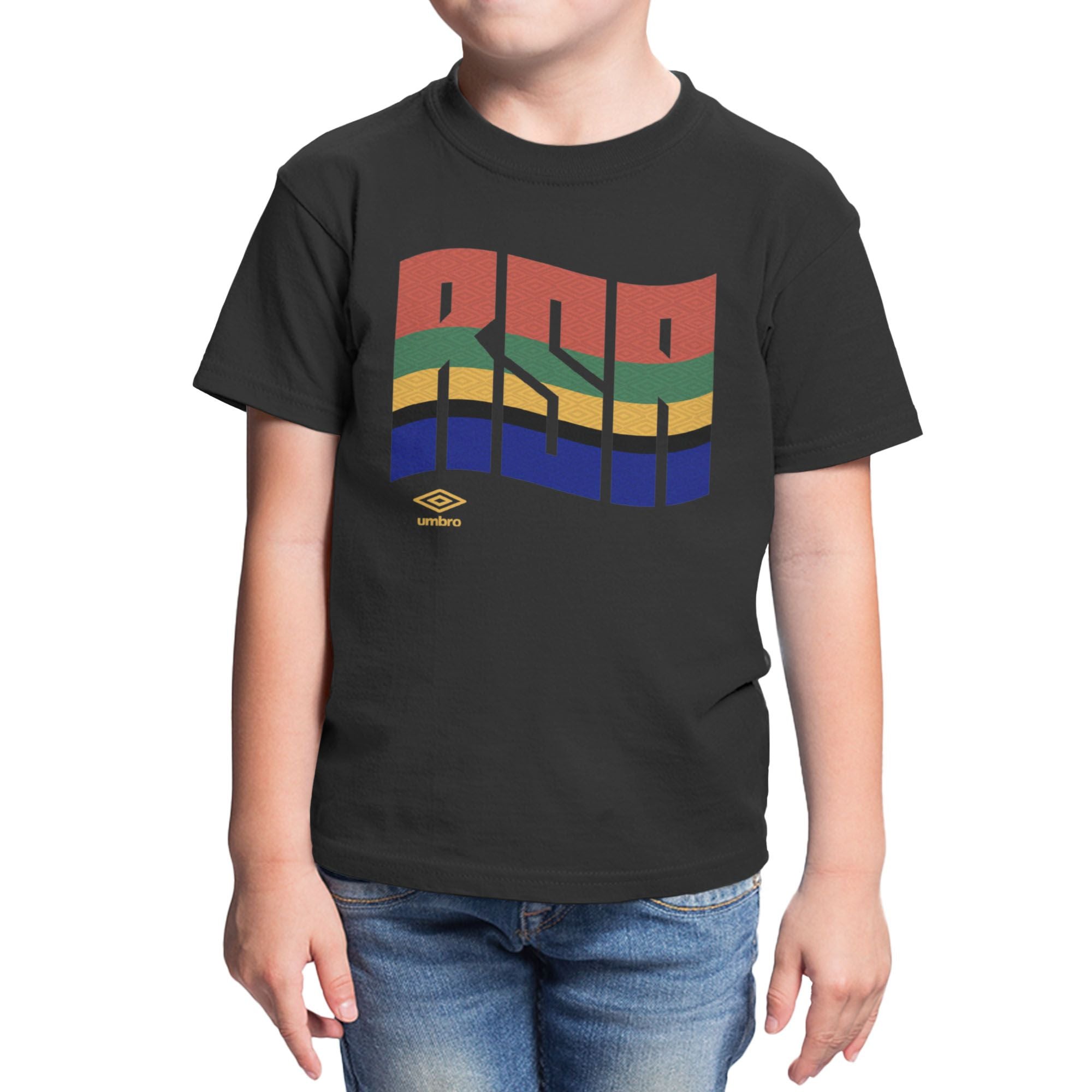 Umbro Kids South Africa Wavy Logo T-Shirt