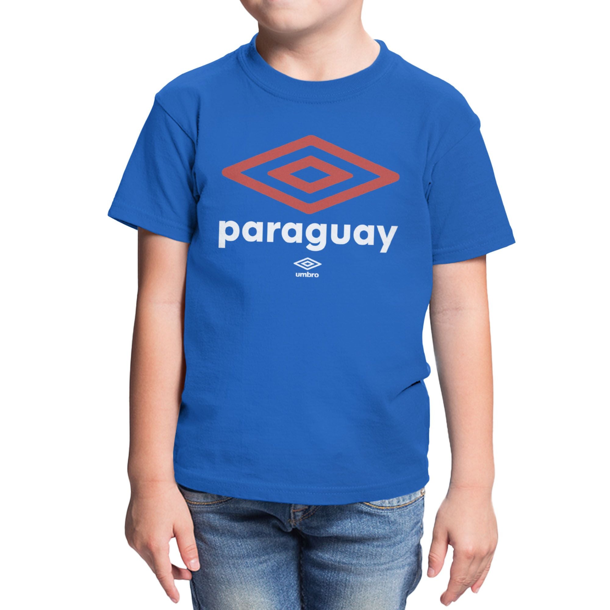 Umbro Kids Paraguay Diamond Logo T-Shirt