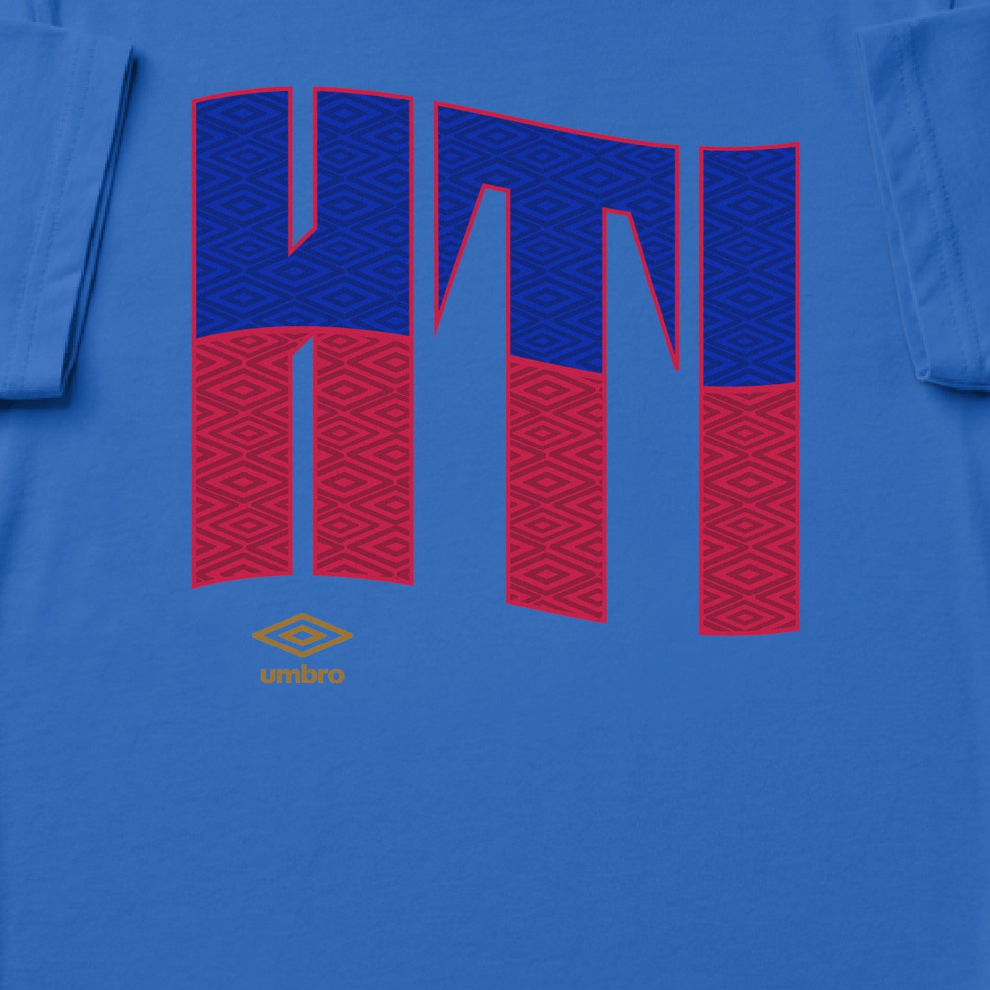 Umbro Adult Haiti Wavy Logo T-Shirt