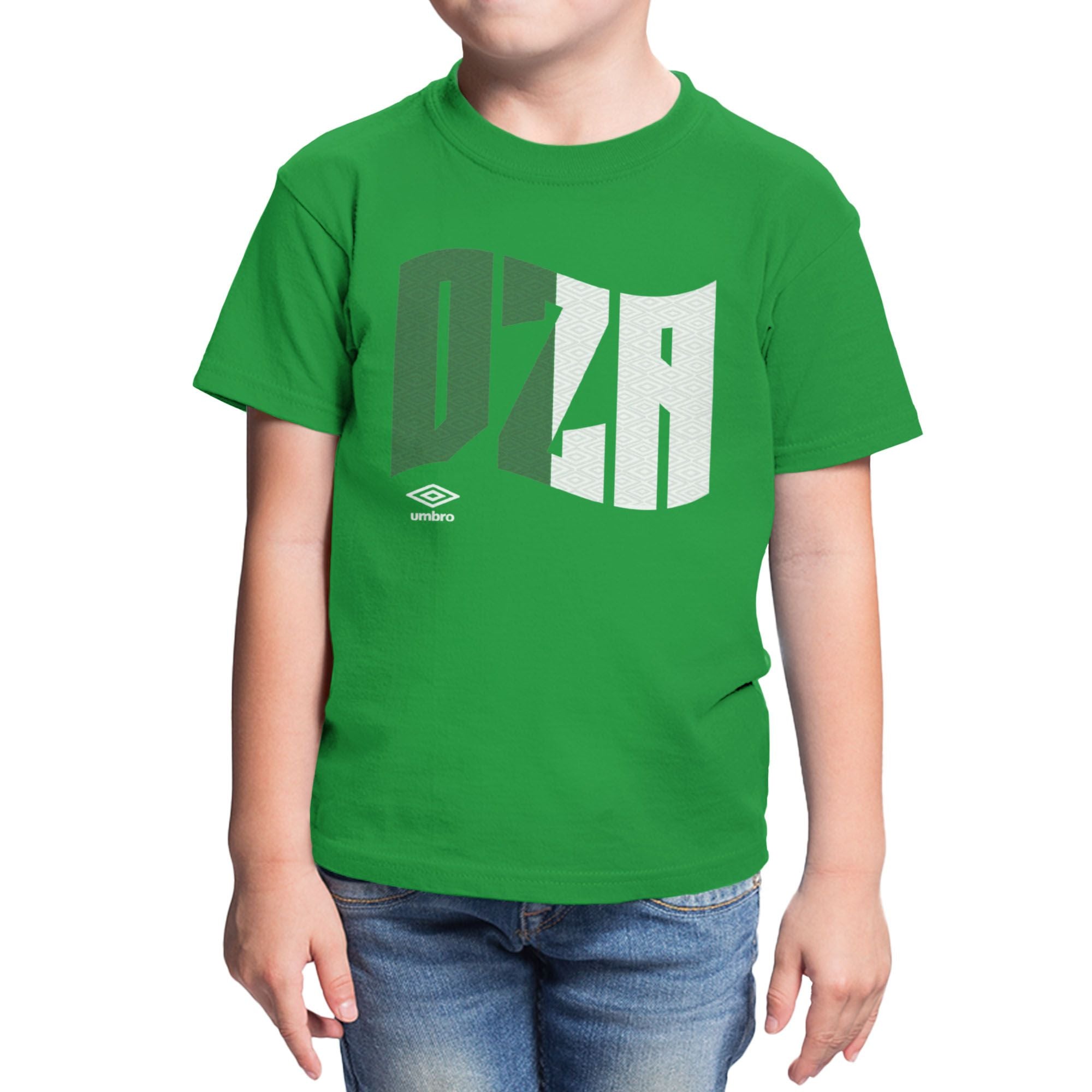 Umbro Kids Algeria Wavy Logo T-Shirt