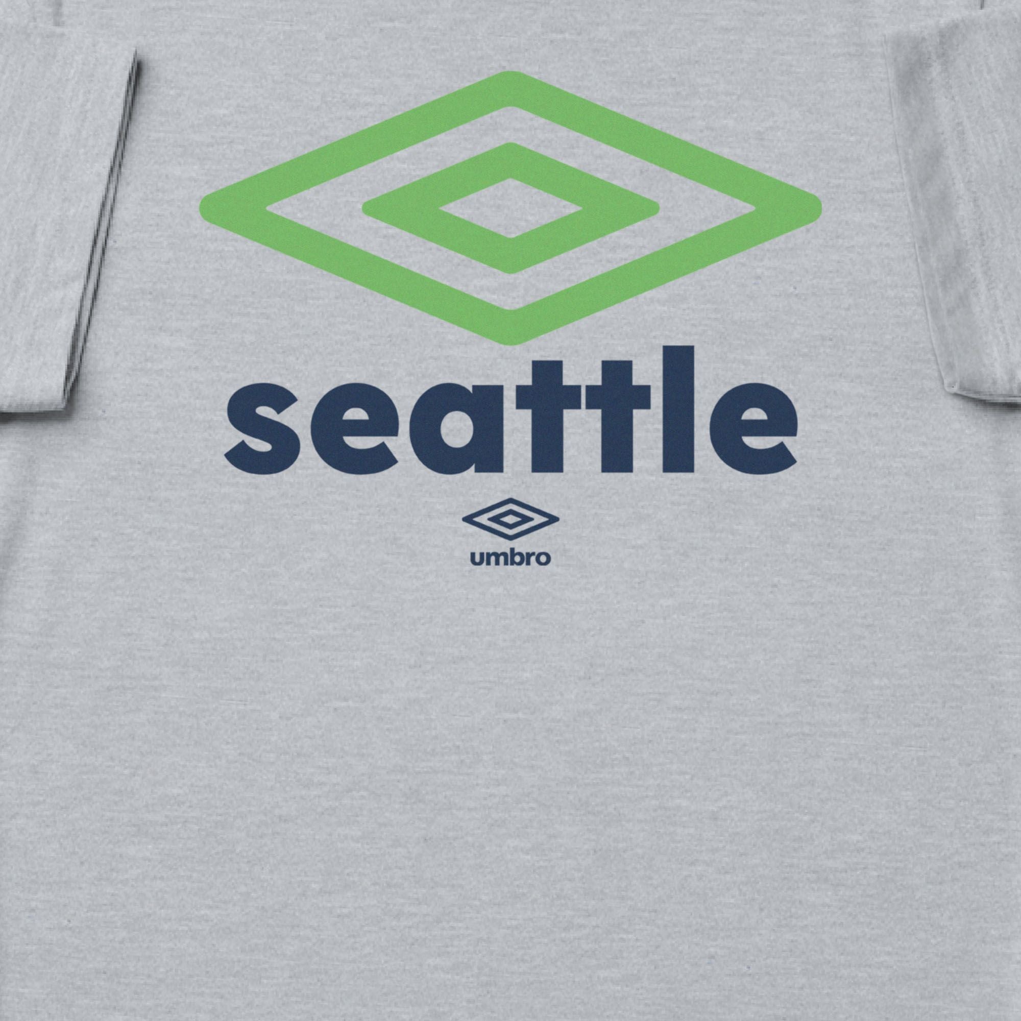 Umbro Adult Seattle City Diamond Logo T-Shirt