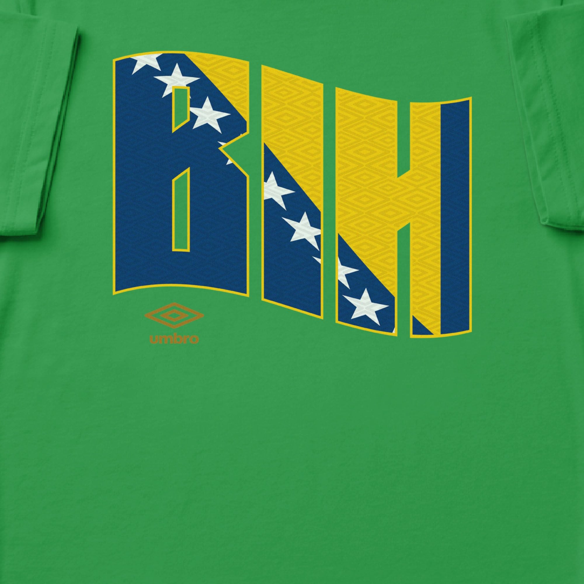 Umbro Adult Bosnia and Herzegovina Wavy Logo T-Shirt