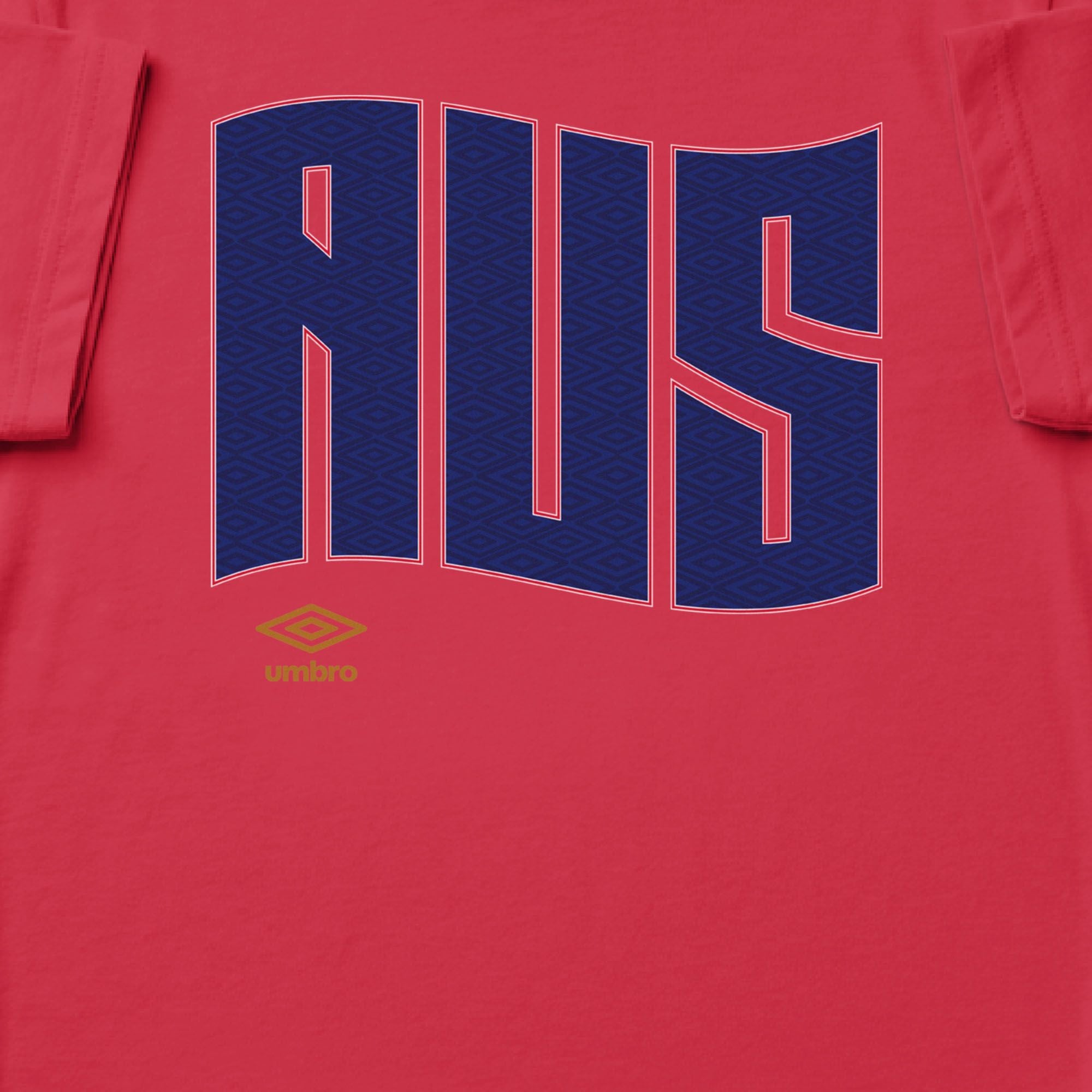 Umbro Adult Australia Wavy Logo T-Shirt