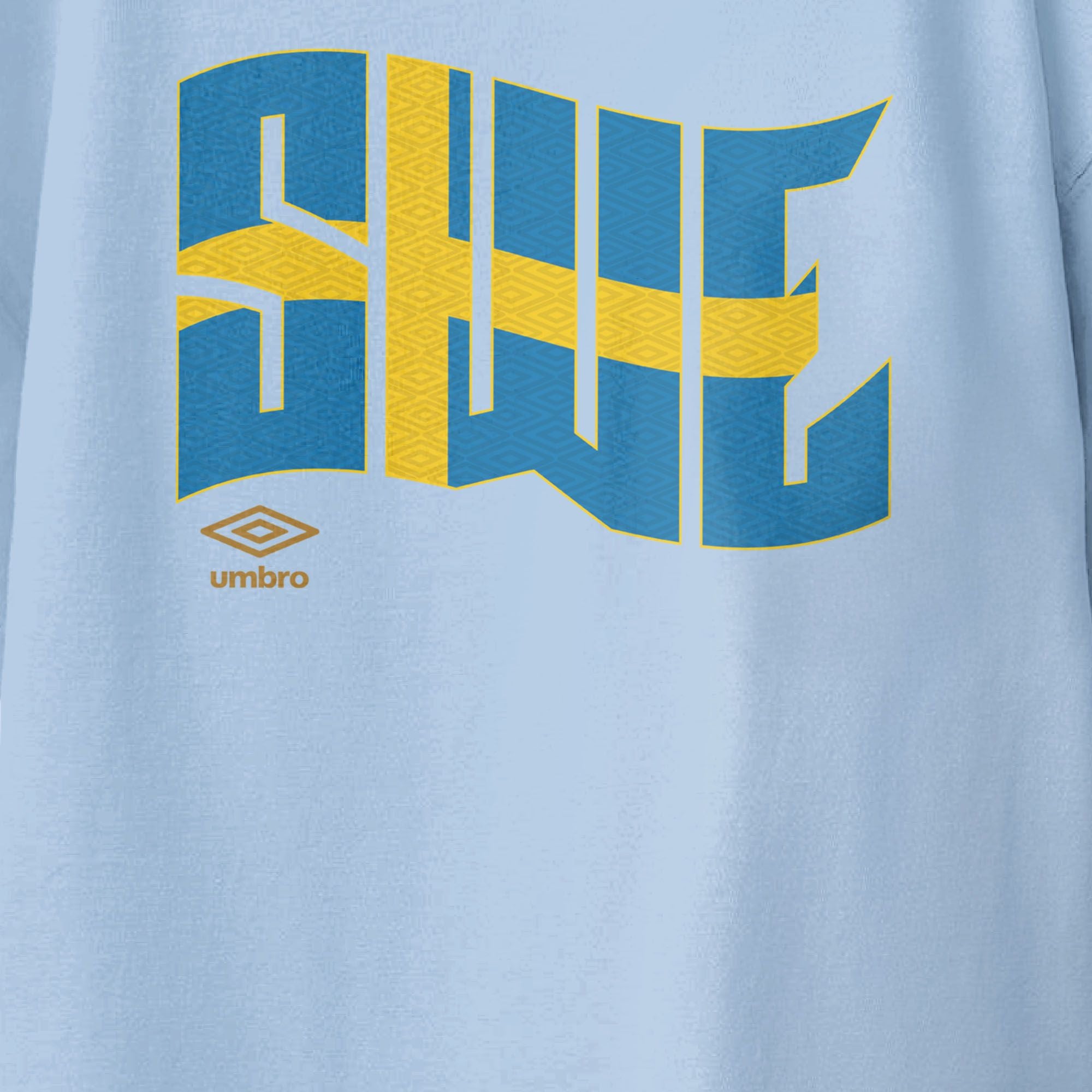 Umbro Kids Sweden Wavy Logo T-Shirt