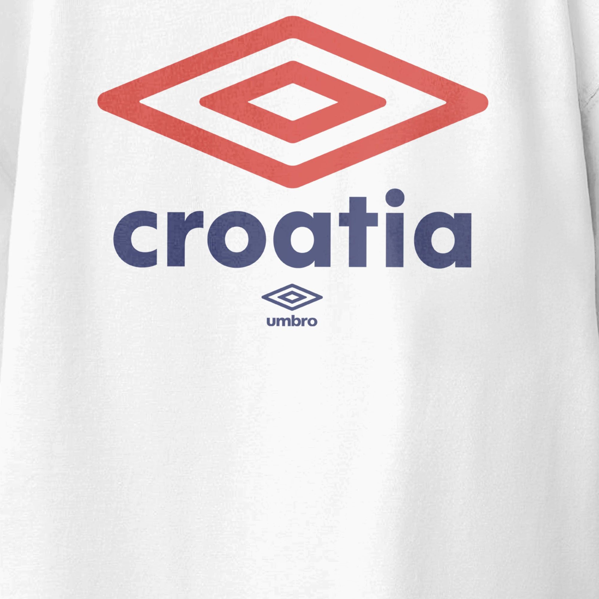 Umbro Kids Croatia Diamond Logo T-Shirt