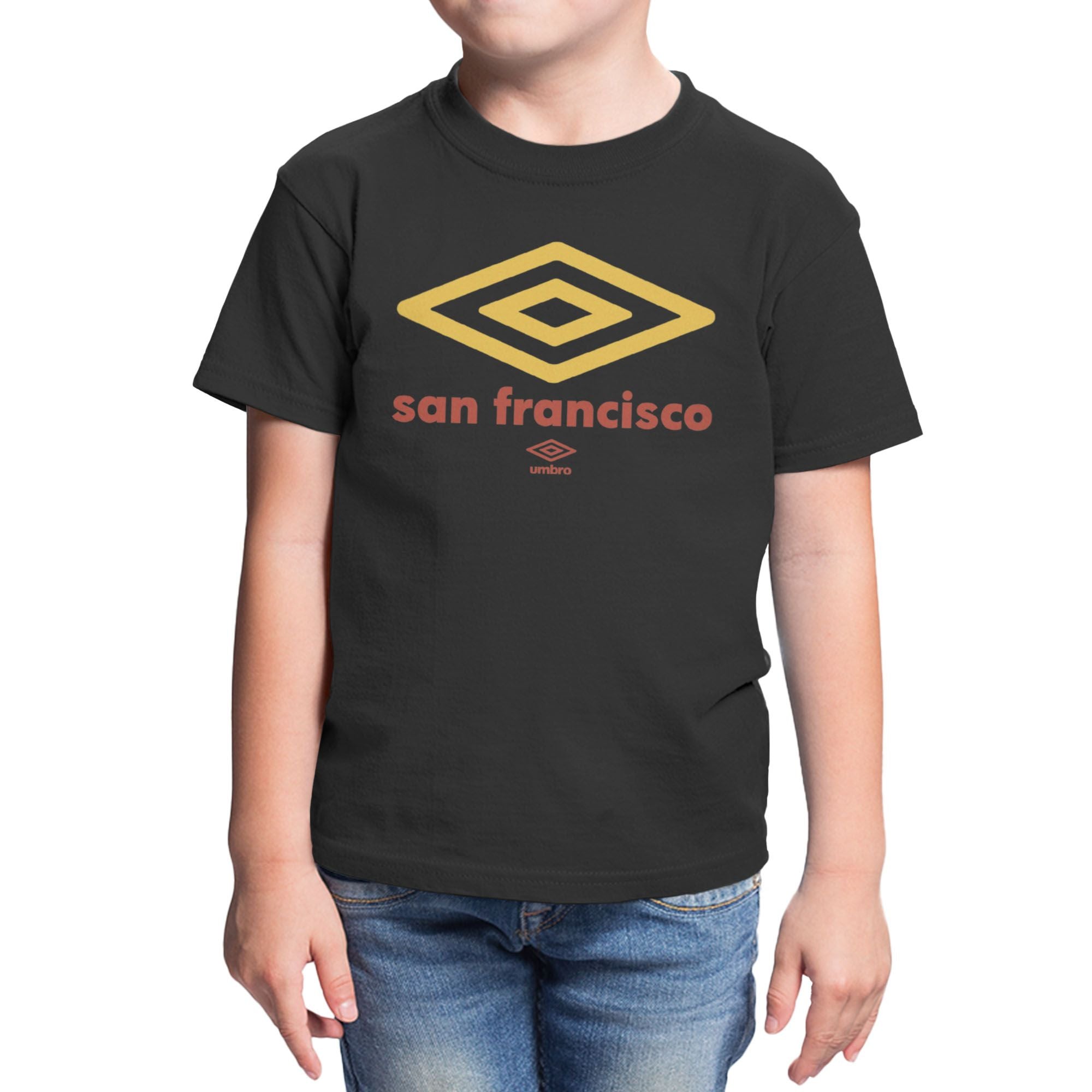 Umbro Kids San Francisco City Diamond Logo T-Shirt