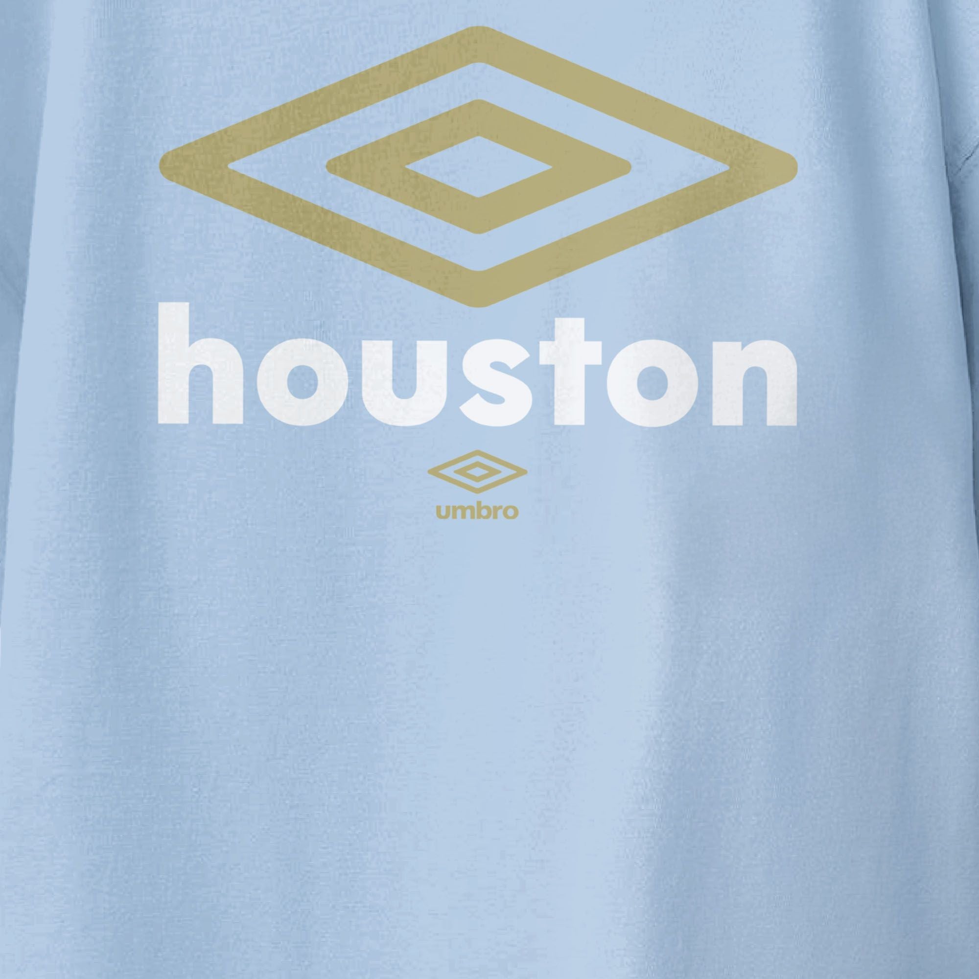 Umbro Kids Houston City Diamond Logo T-Shirt