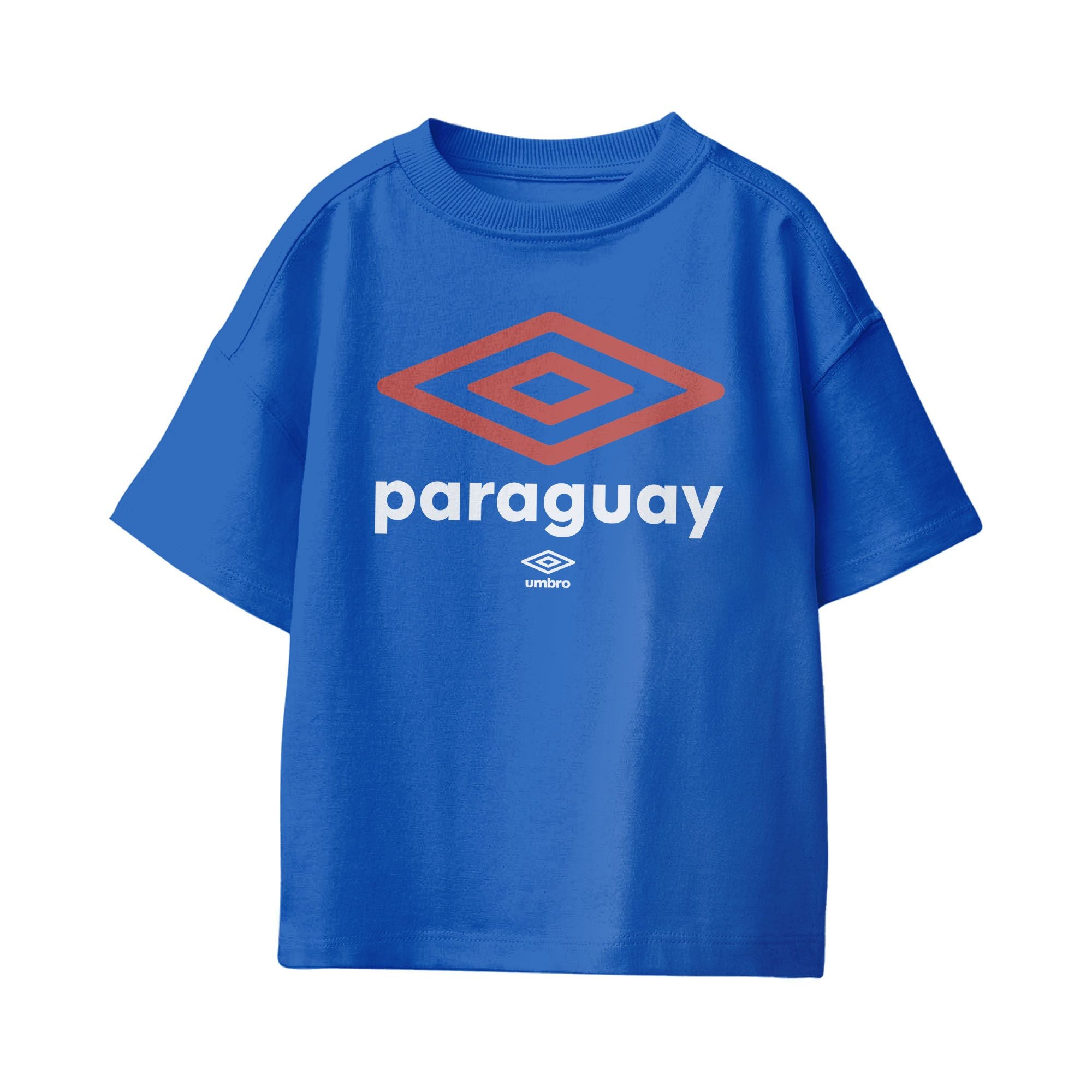 Umbro Kids Paraguay Diamond Logo T-Shirt Royal