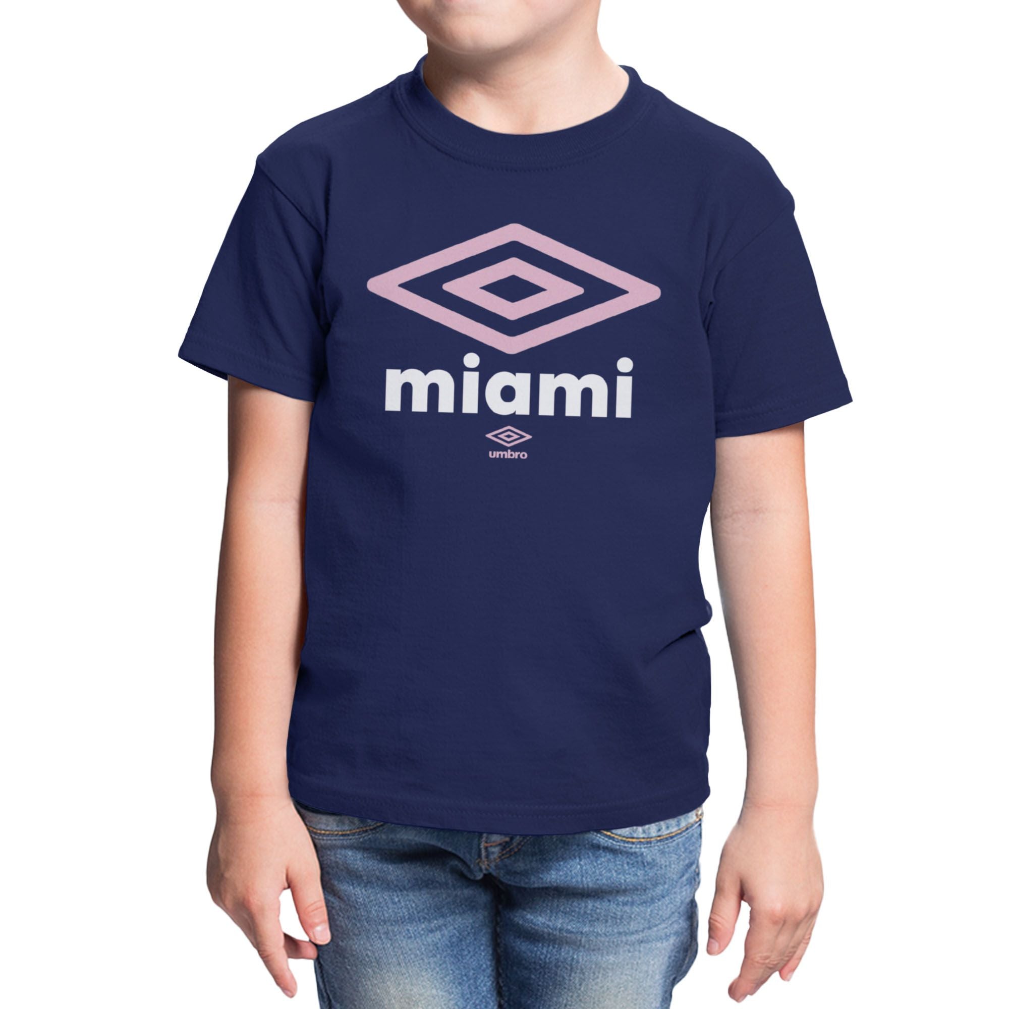 Umbro Kids Miami City Diamond Logo T-Shirt