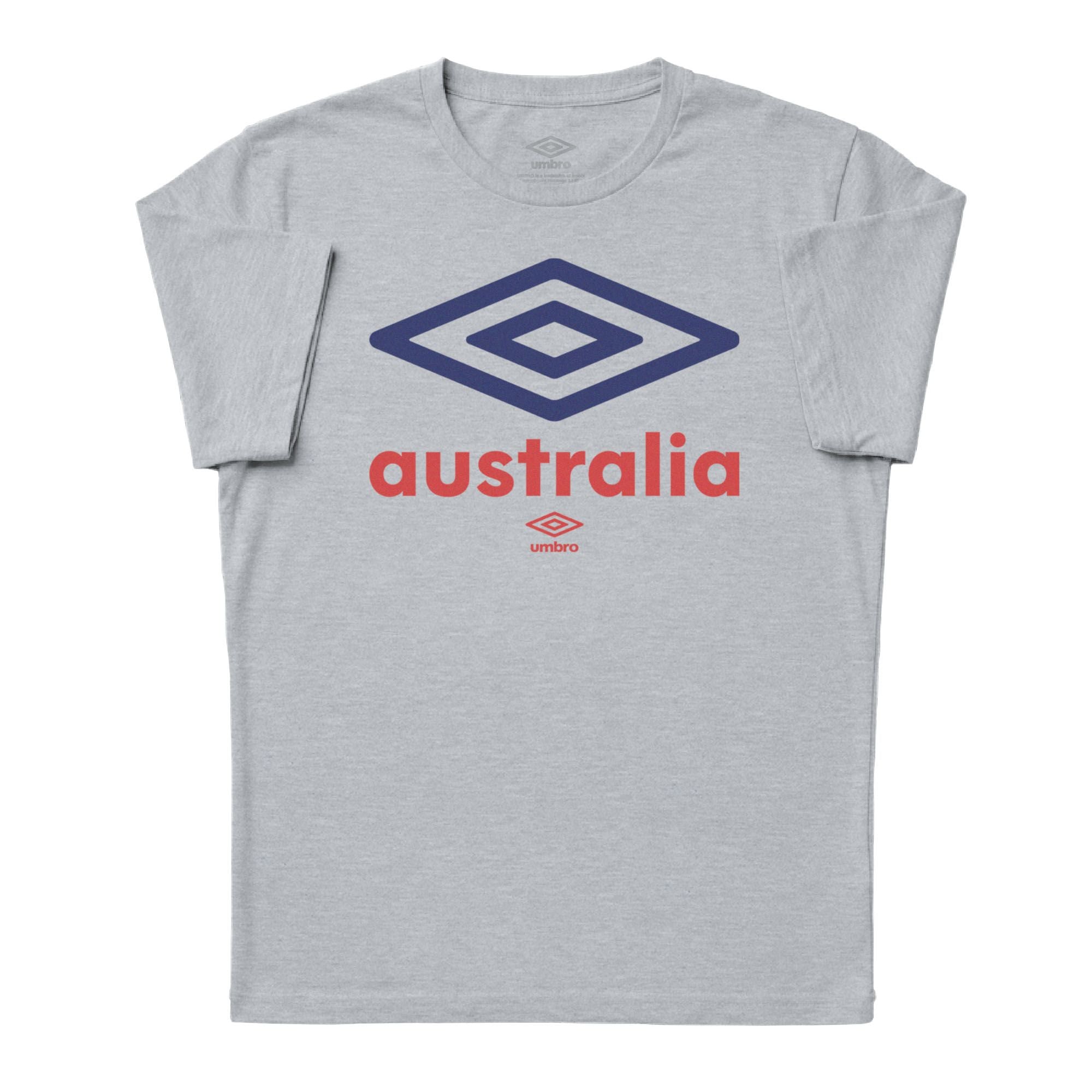 Umbro Adult Australia Diamond Logo T-Shirt Sport Grey