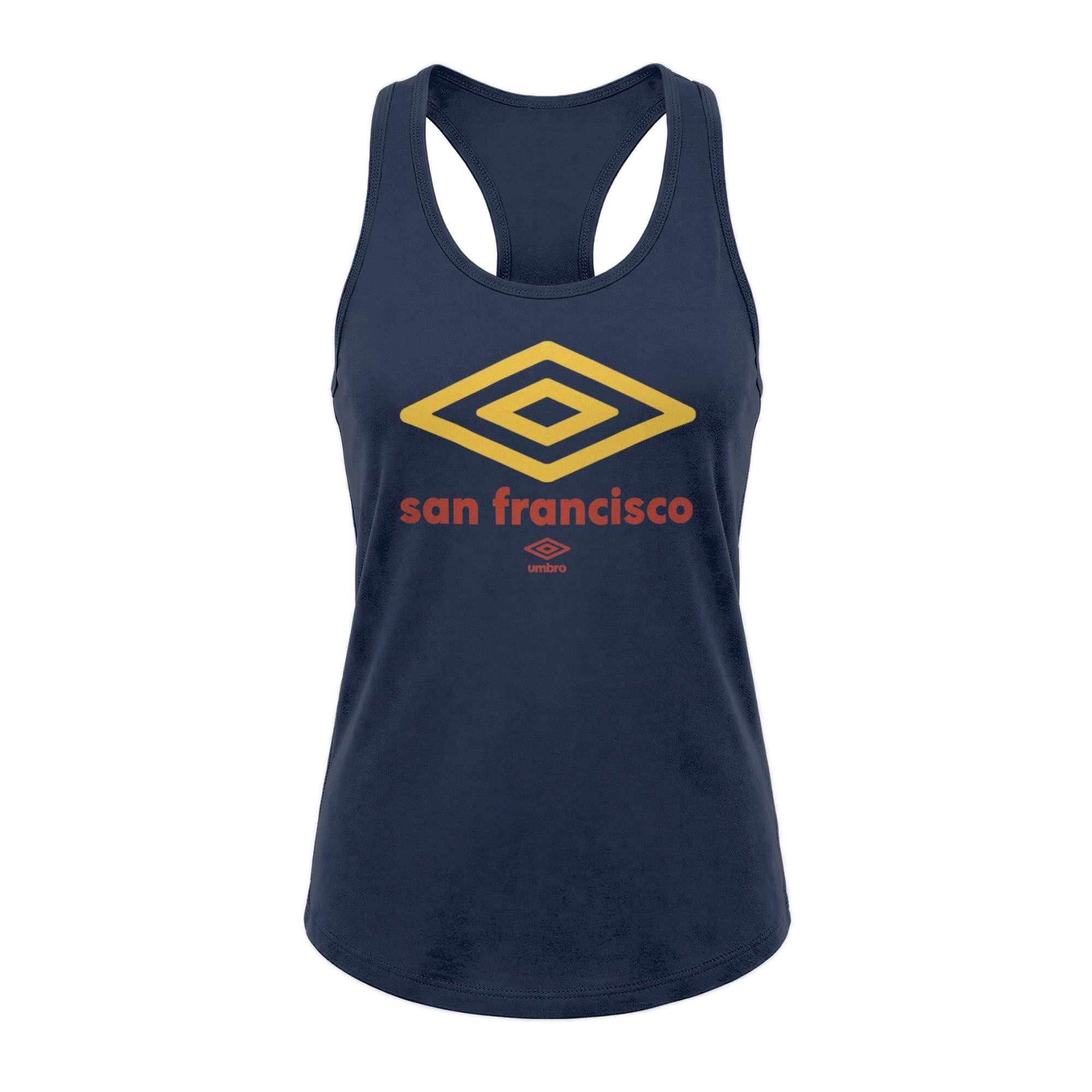 Umbro San Francisco City Diamond Logo Tank Midnight Navy