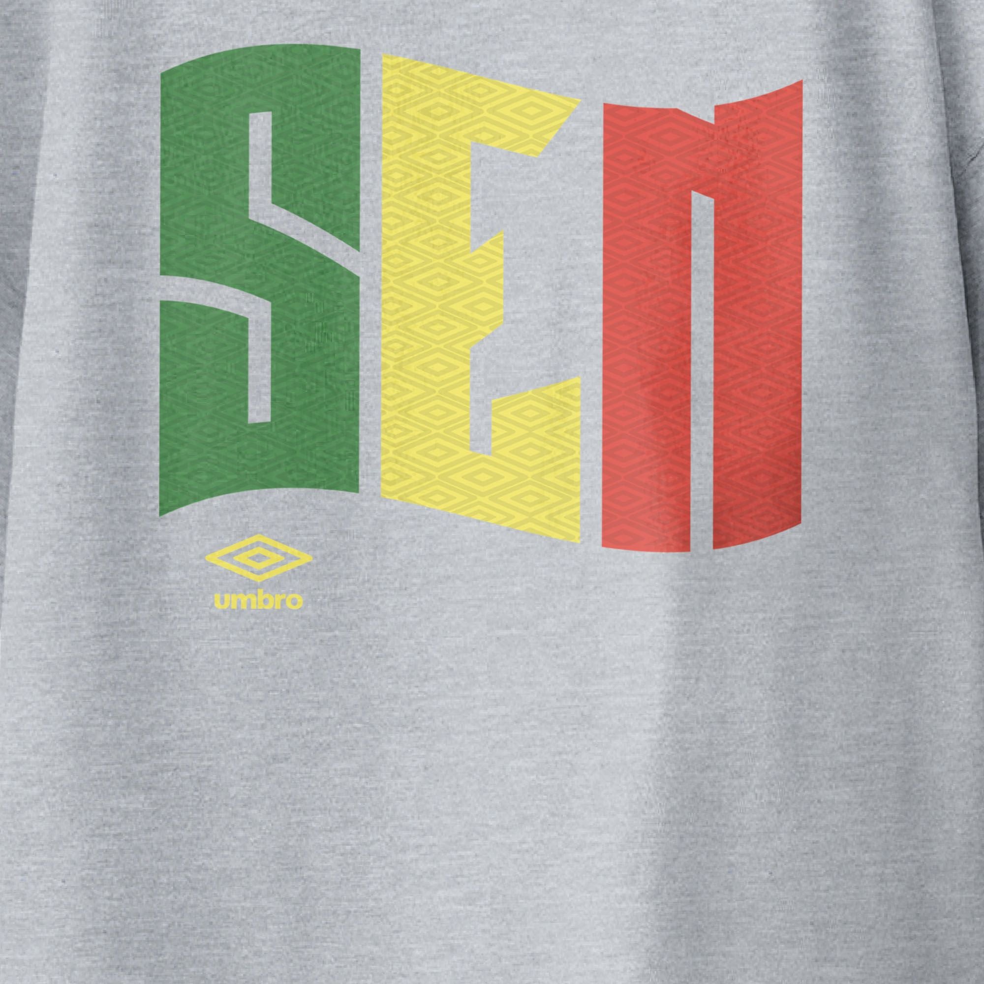 Umbro Kids Senegal Wavy Logo T-Shirt