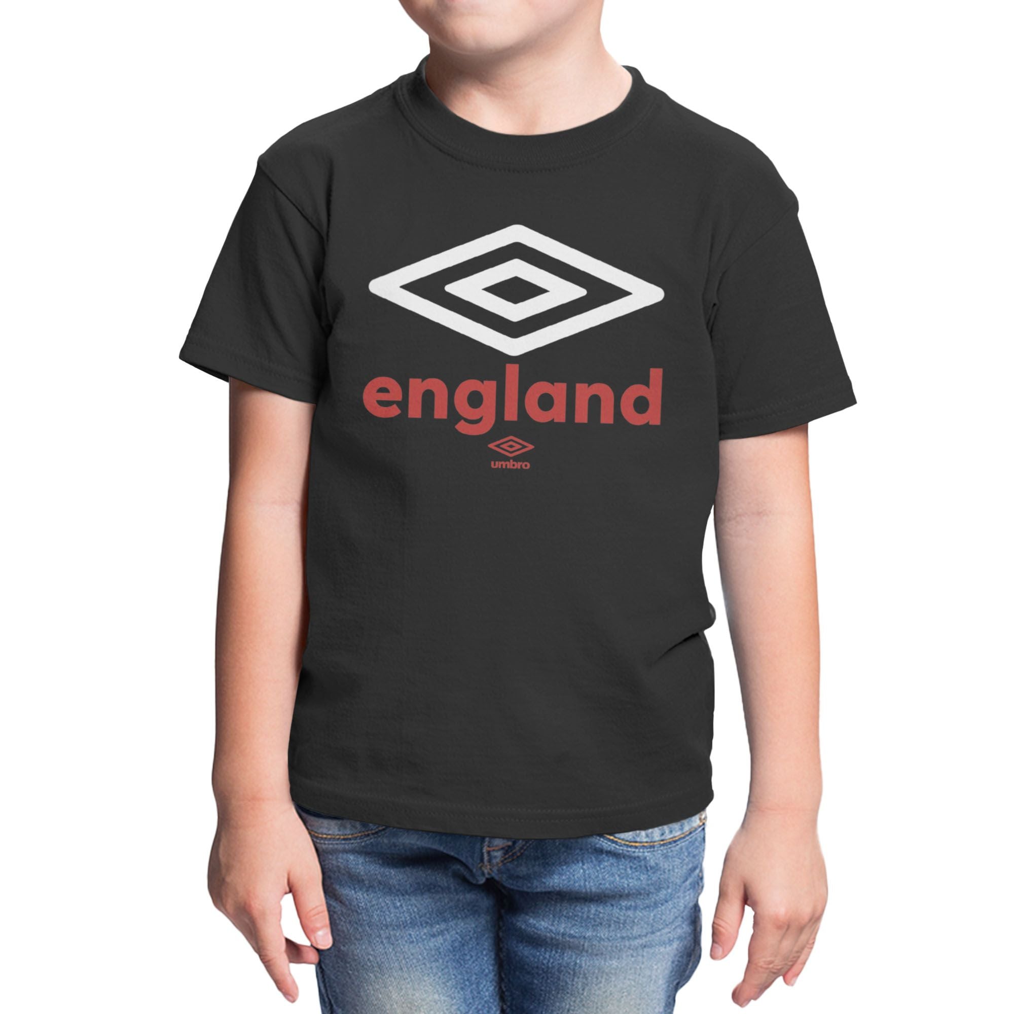 Umbro Kids England Diamond Logo T-Shirt