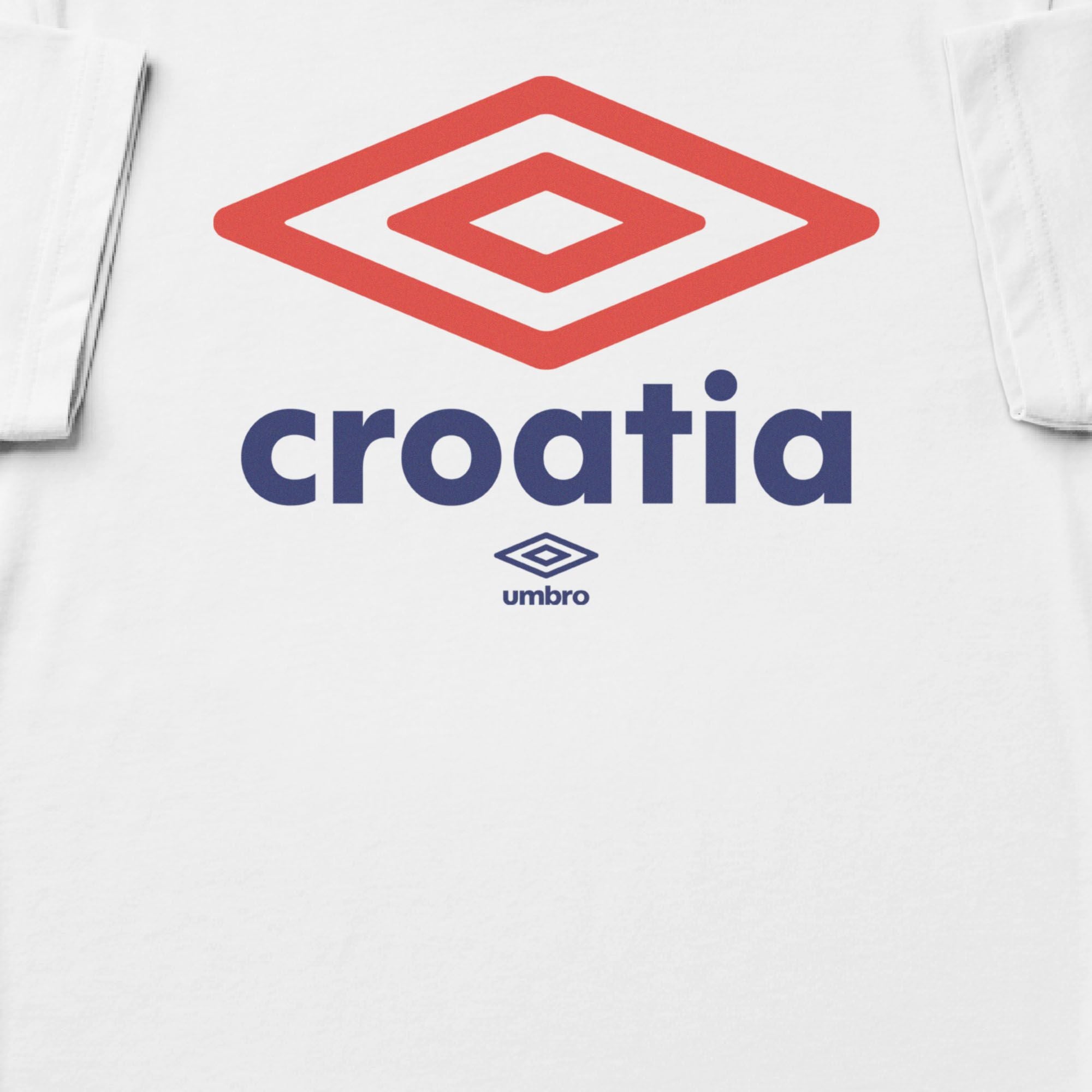 Umbro Adult Croatia Diamond Logo T-Shirt