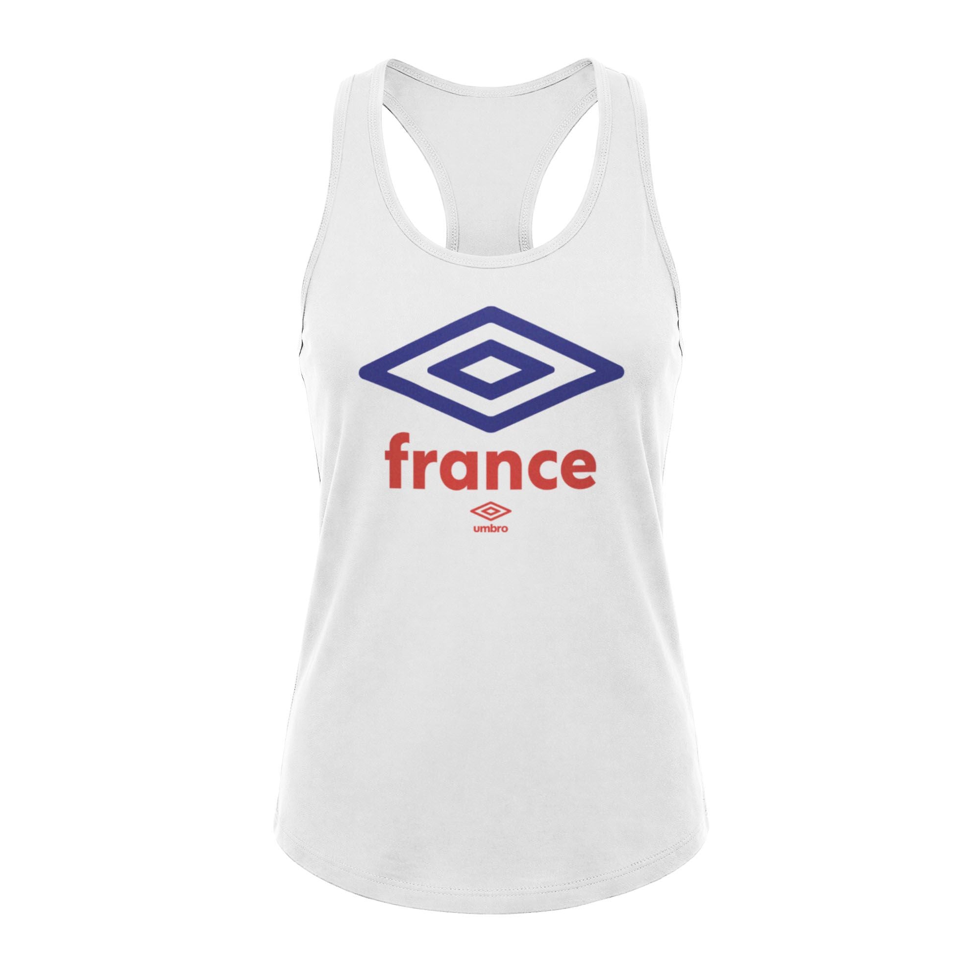 Umbro France Diamond Logo Tank Bright White 