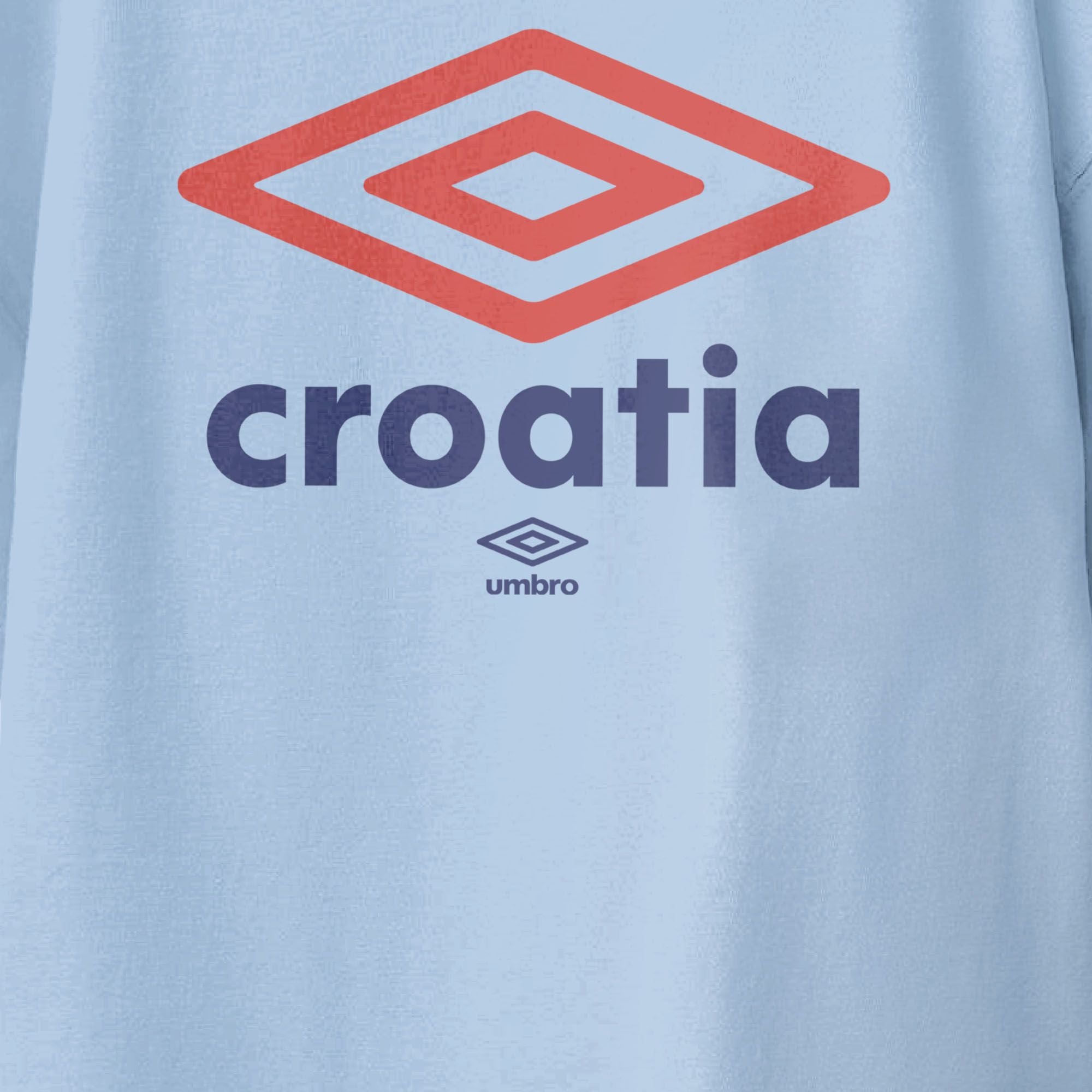 Umbro Kids Croatia Diamond Logo T-Shirt