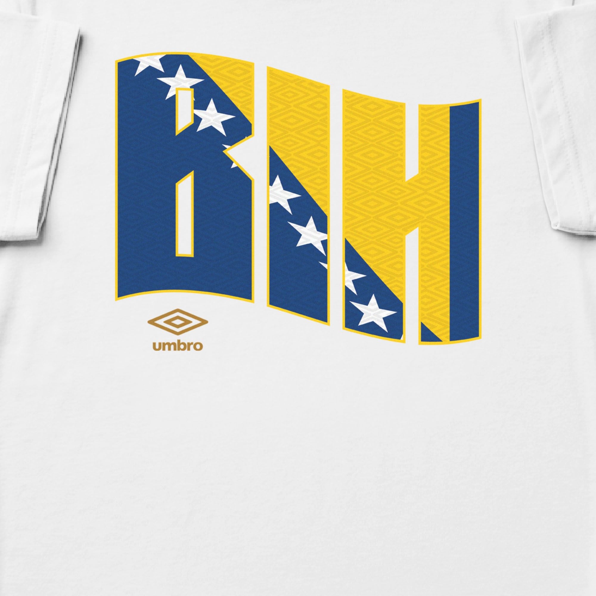 Umbro Adult Bosnia and Herzegovina Wavy Logo T-Shirt