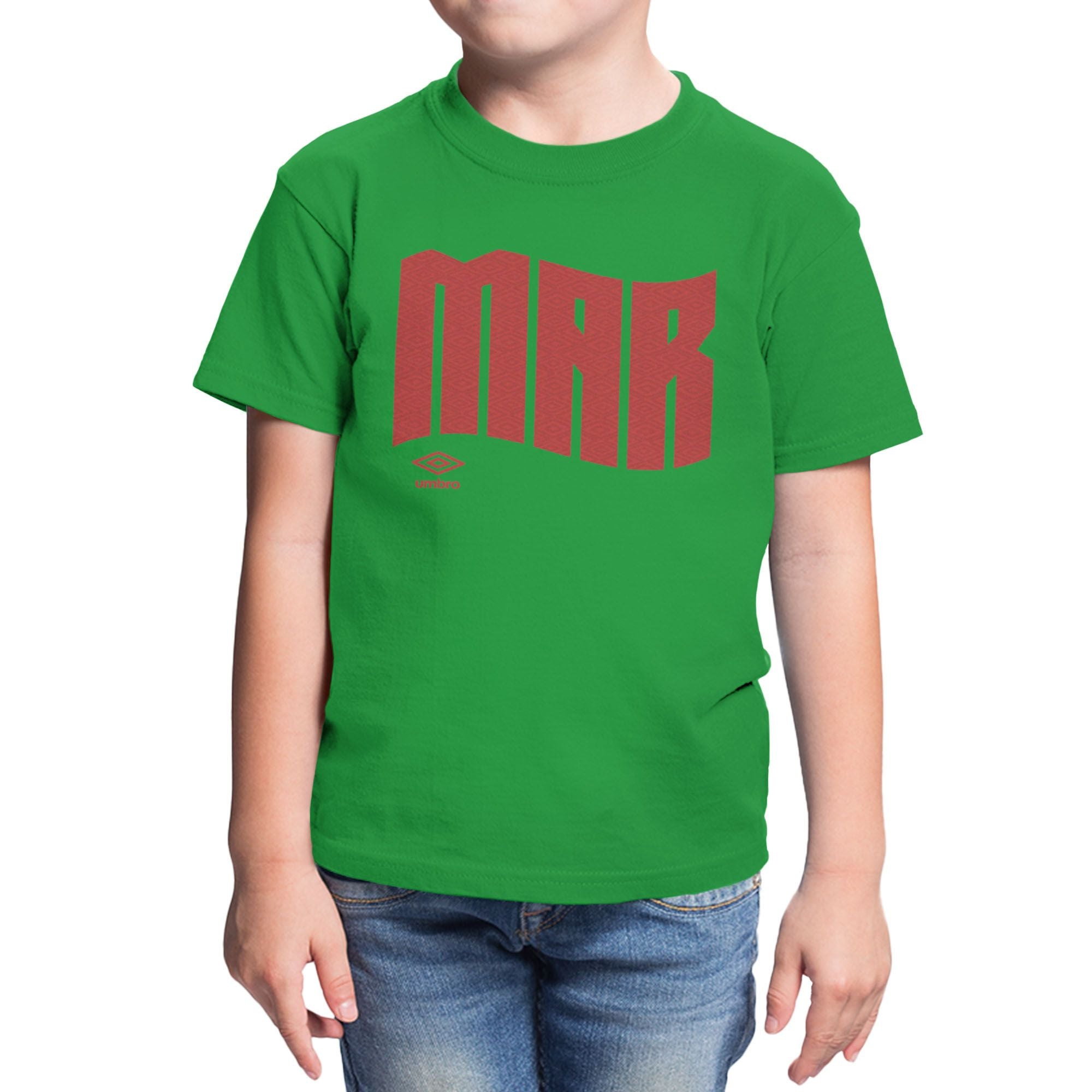 Umbro Kids Morocco Wavy Logo T-Shirt