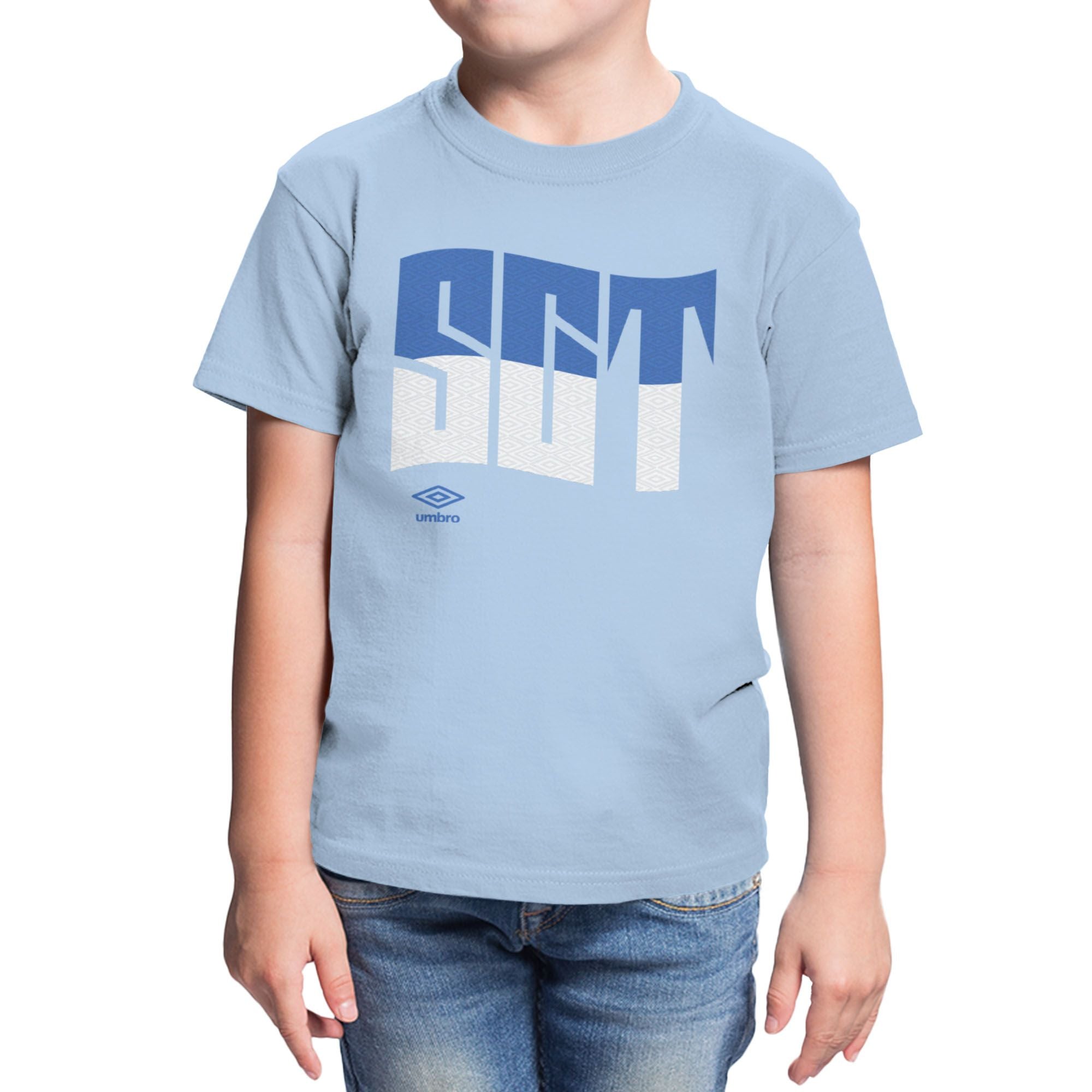 Umbro Kids Scotland Wavy Logo T-Shirt