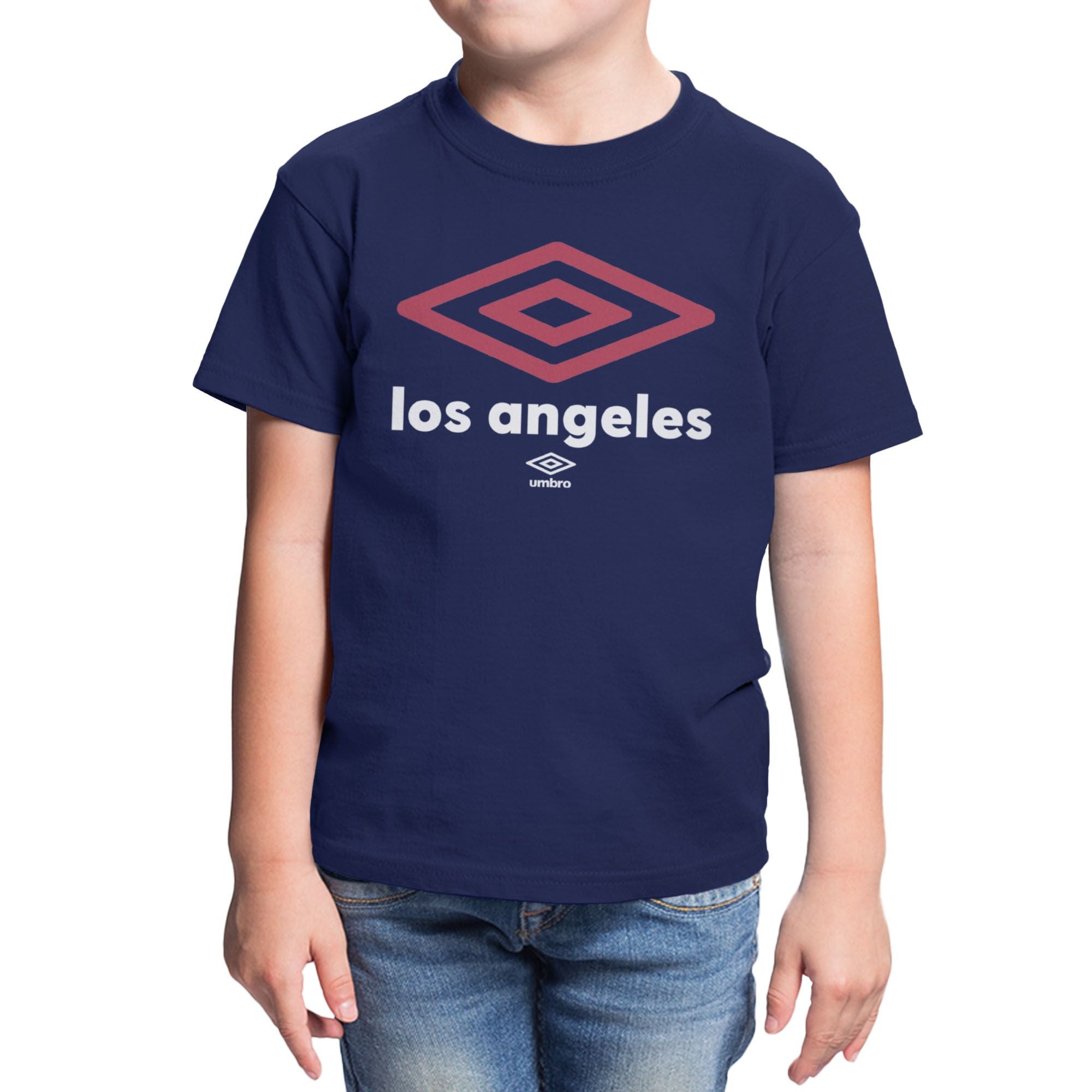 Umbro Kids Los Angeles City Diamond Logo T-Shirt