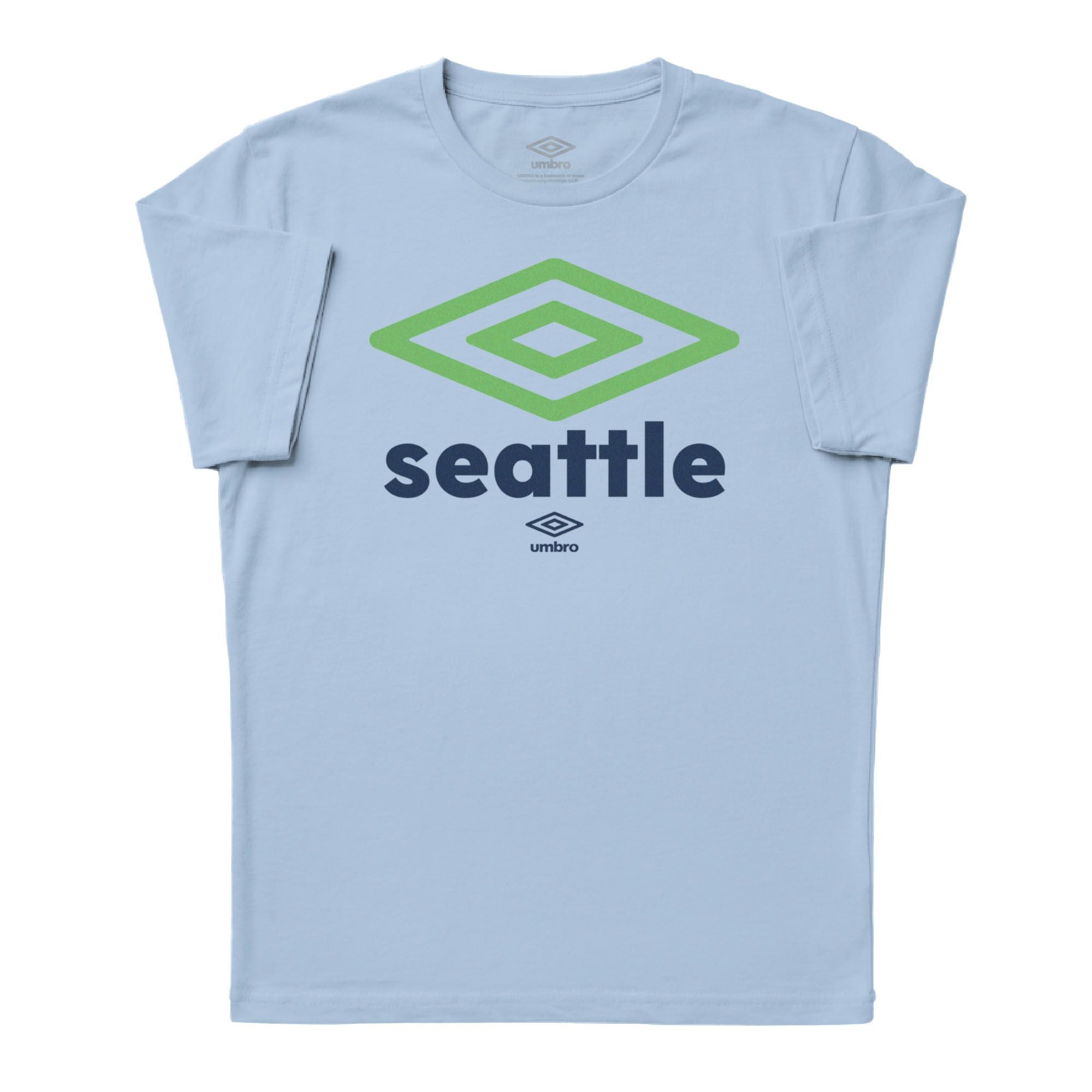 Umbro Adult Seattle City Diamond Logo T-Shirt