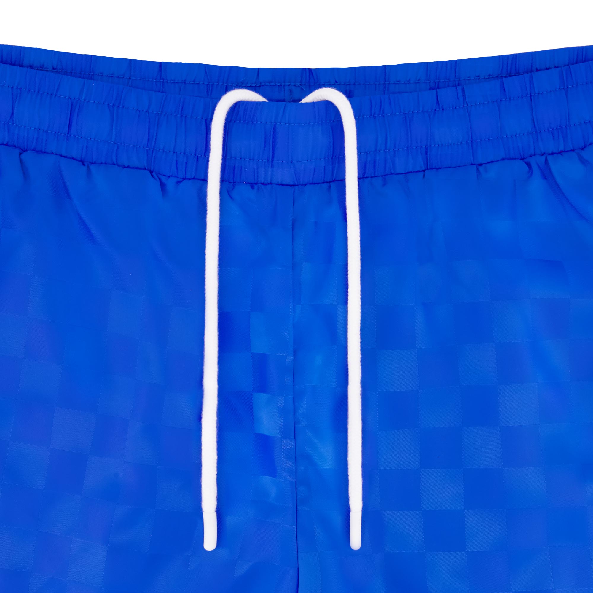 Men's checkered jacquard royal blue soccer short - Shop men's workout shorts with pockets by Umbro