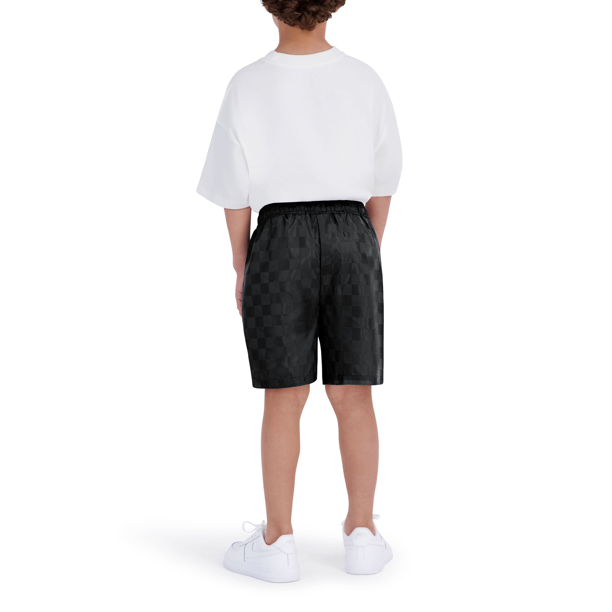 Umbro Boy's Checkered Nylon Short