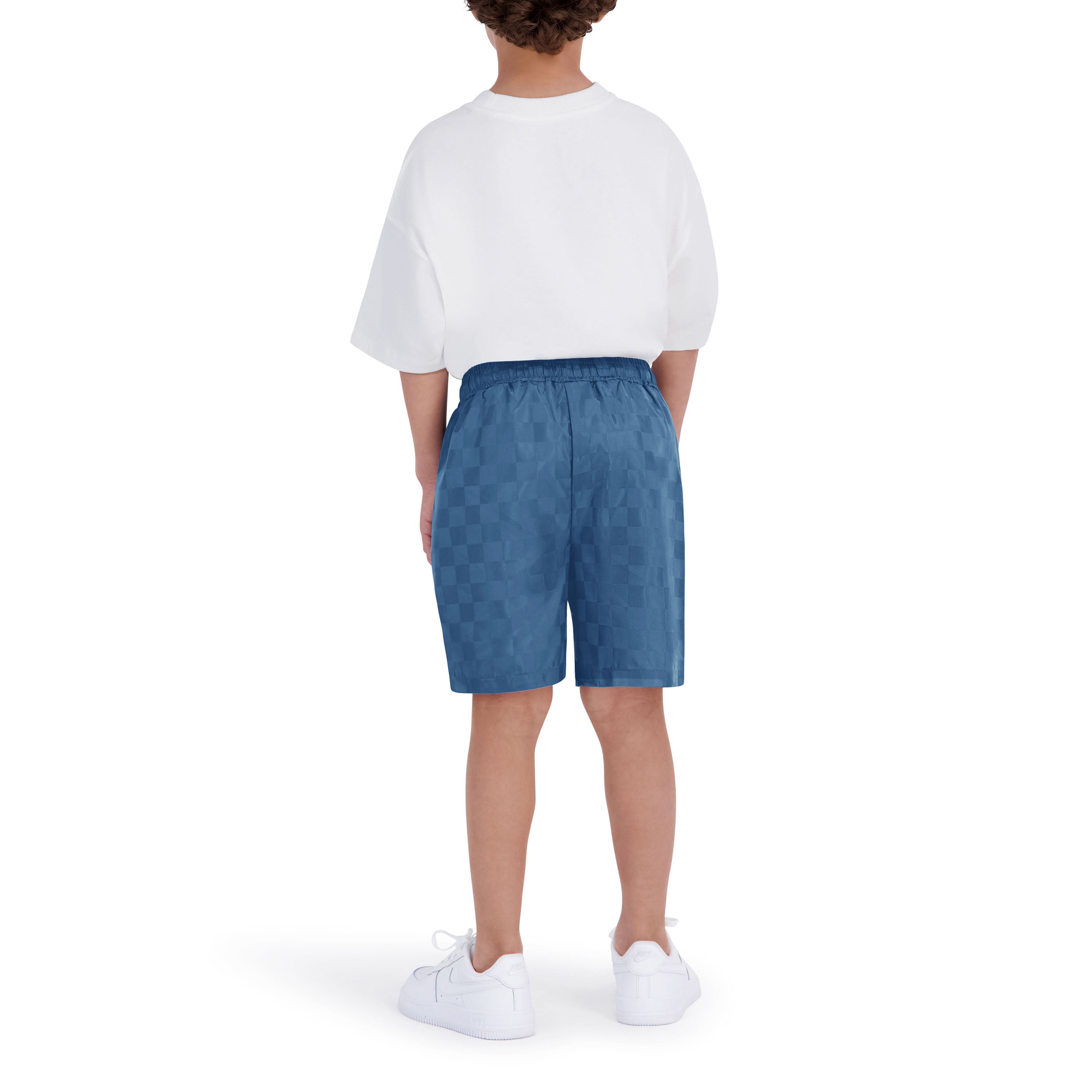 Umbro Boy's Checkered Nylon Short