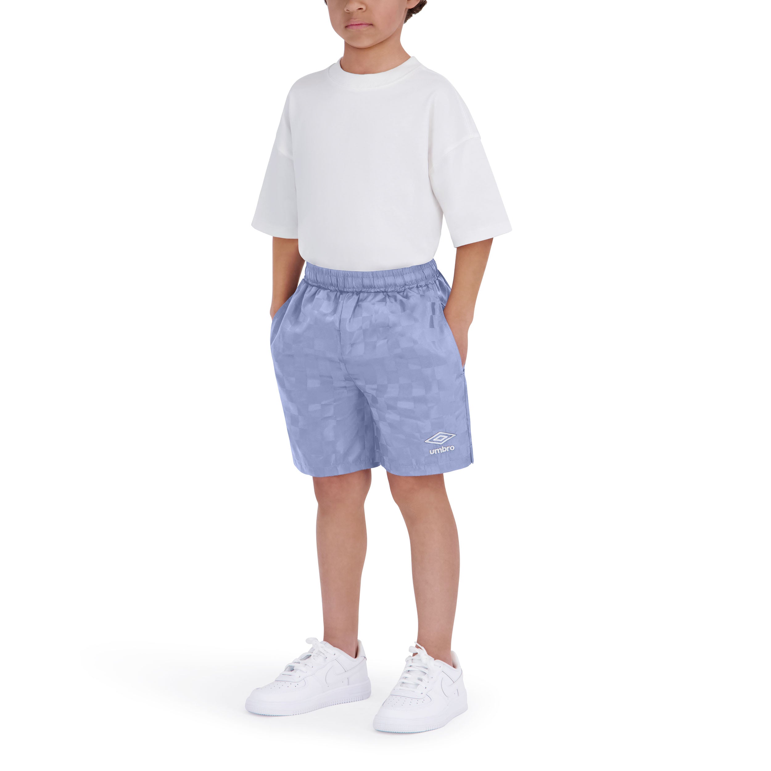 Umbro Boy's Checkered Nylon Short