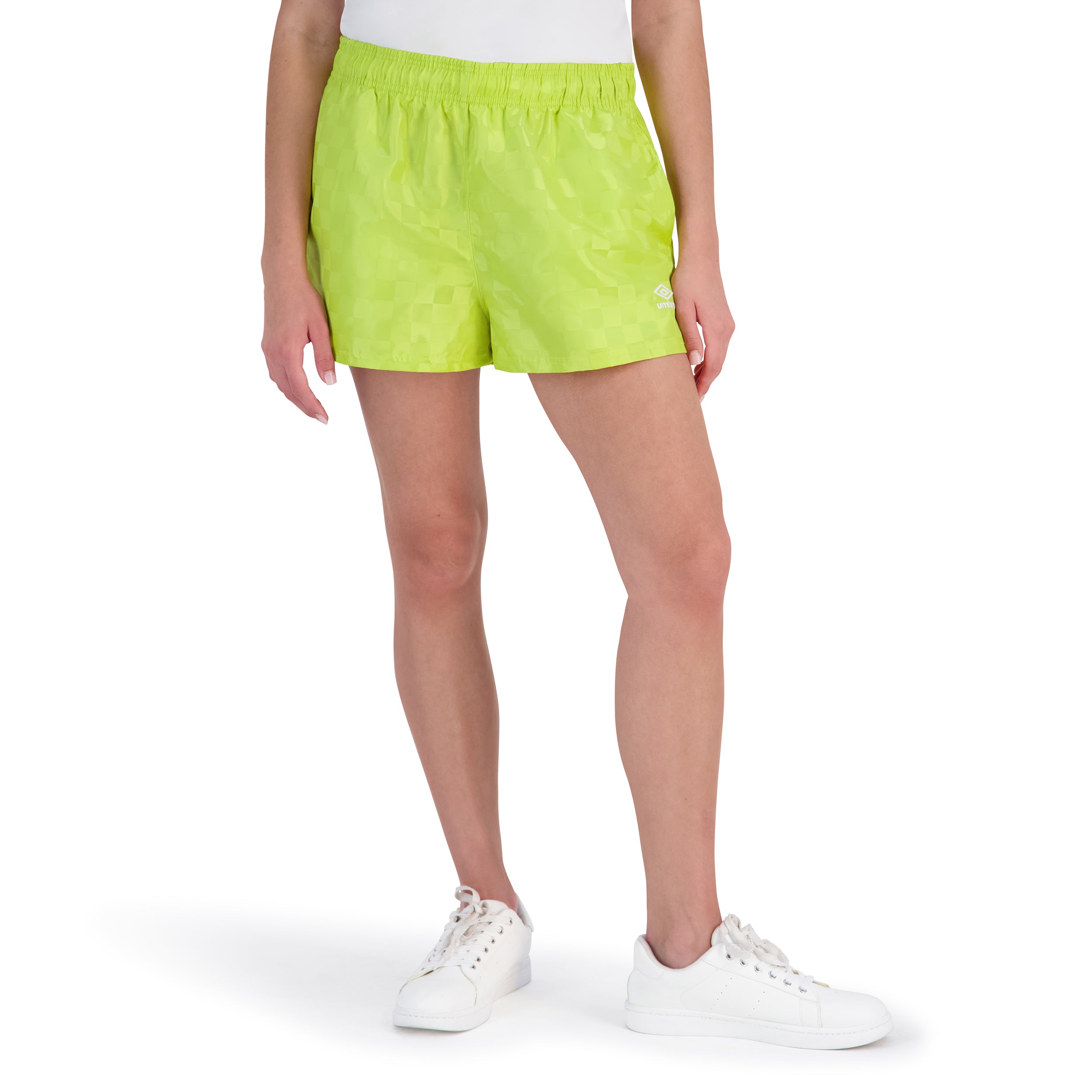 Umbro Junior's Checkered Athletic 2" Short