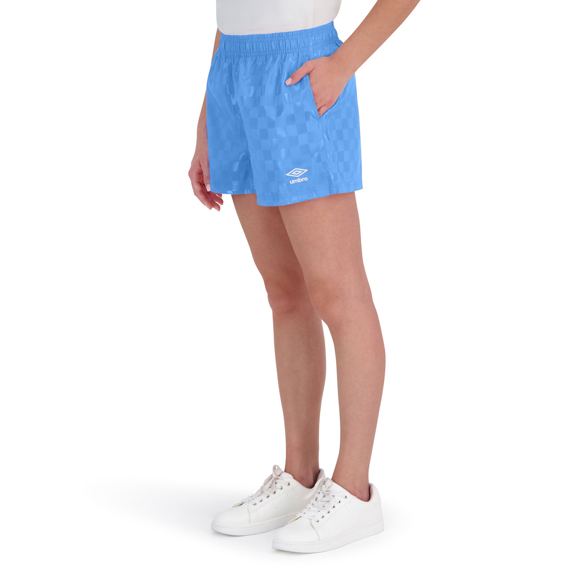 Umbro Junior's Checkered Athletic 3" Short