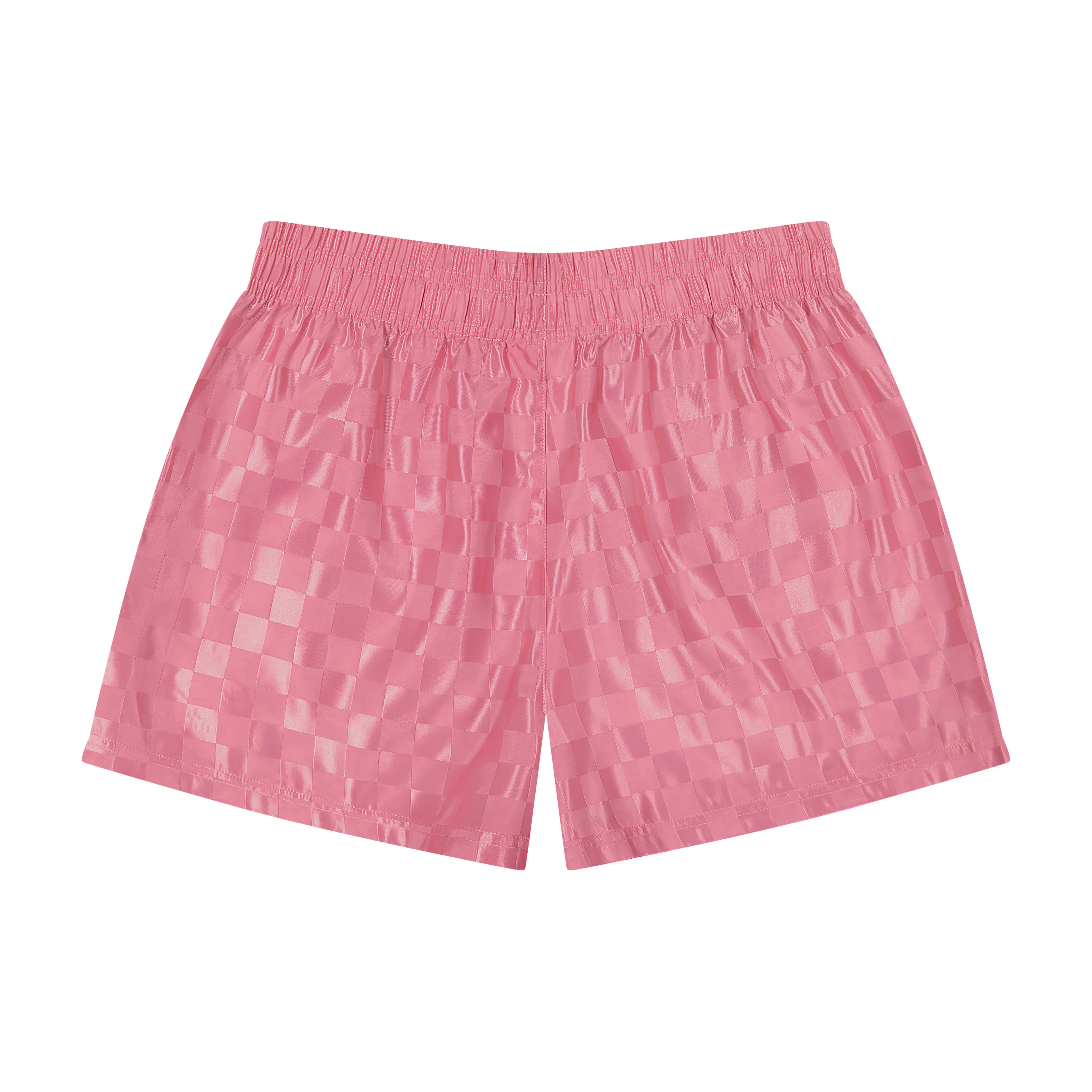 Umbro Junior's Pink Women's Checkered Shorts - Shop women's shorts by Umbro.