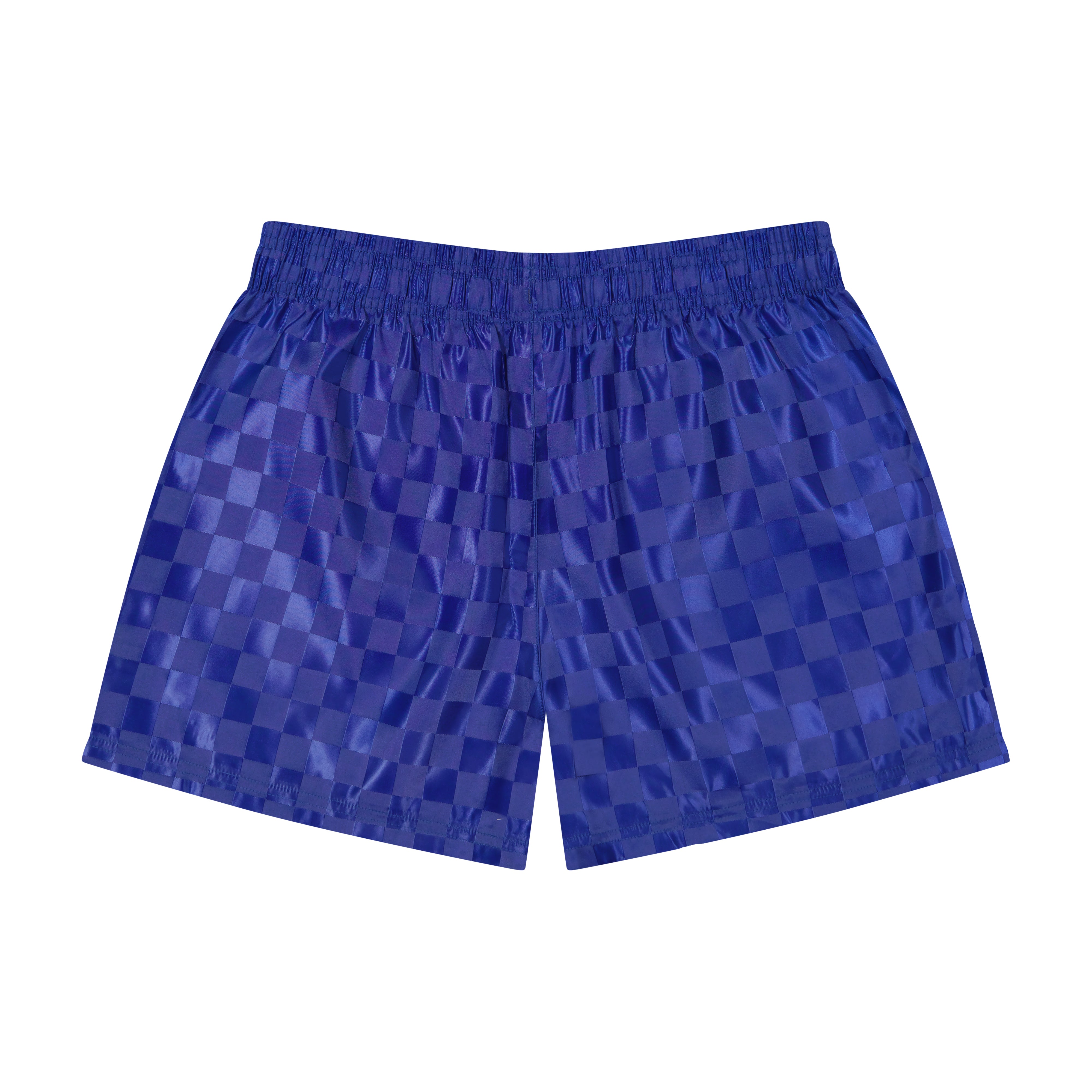 Umbro Junior's Royal Blue Women's Checkered  Shorts - Shop women's shorts by Umbro.