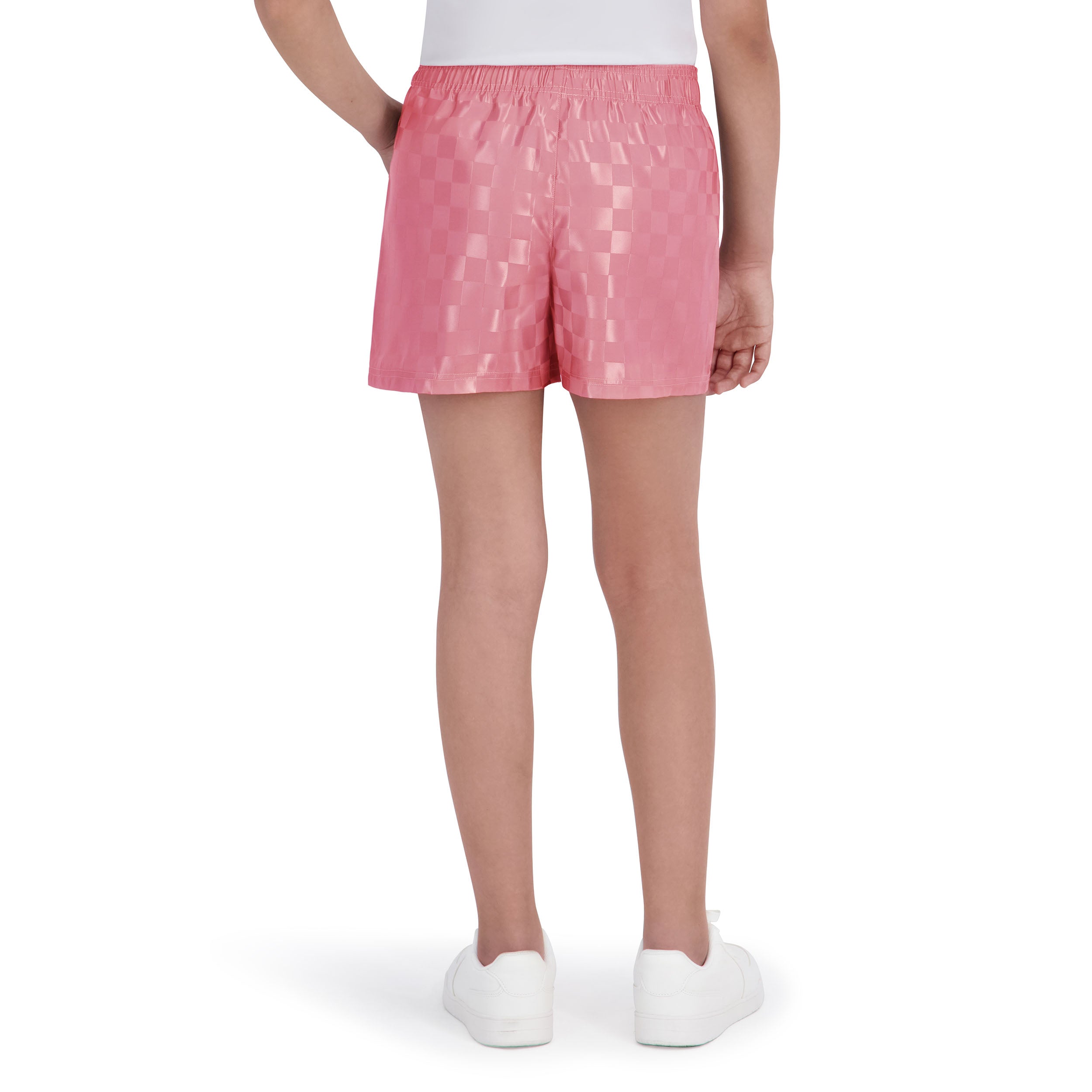 Umbro Girl's Checkered Athletic Short