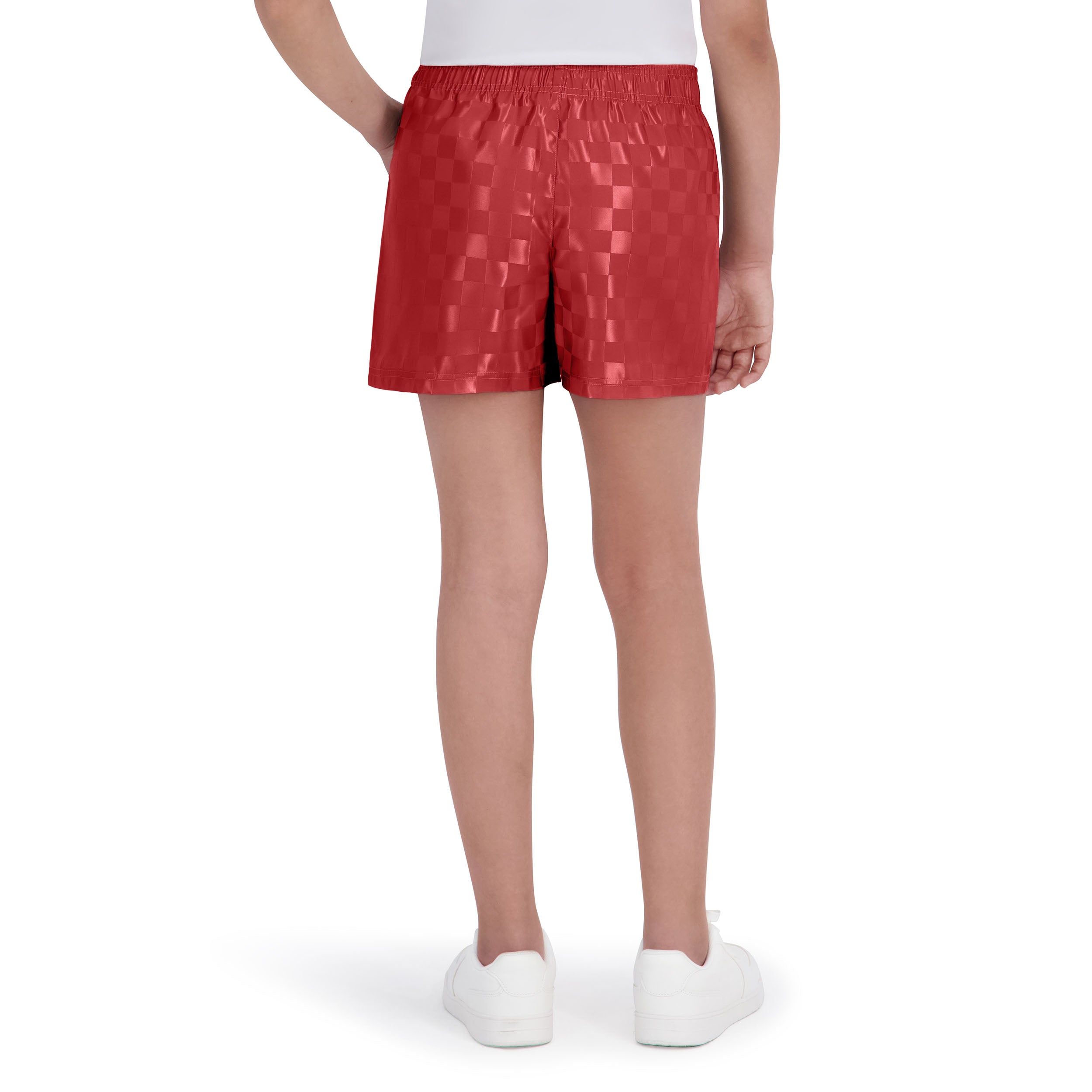Umbro Girl's Checkered Athletic Short