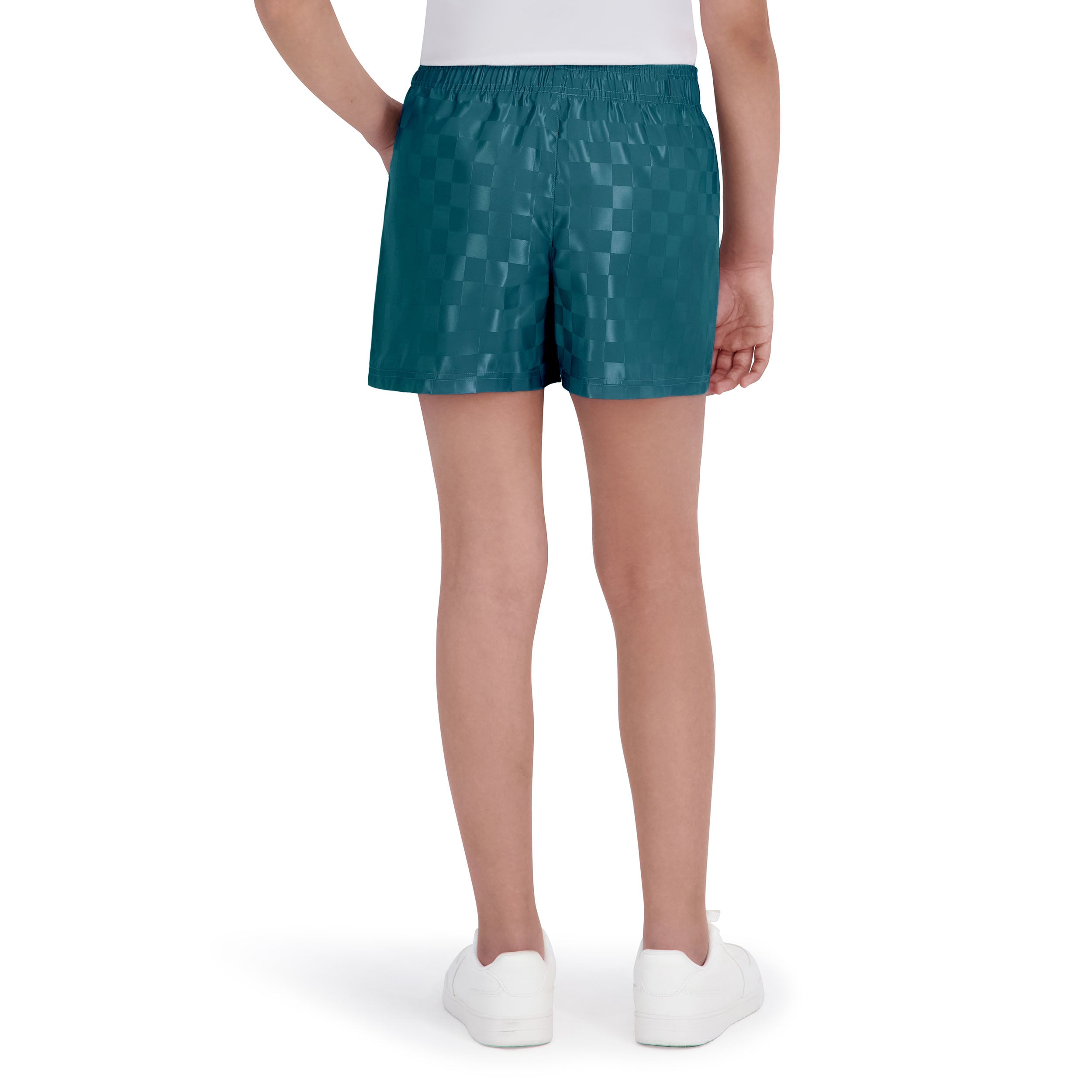 Umbro Girl's Checkered Athletic Short