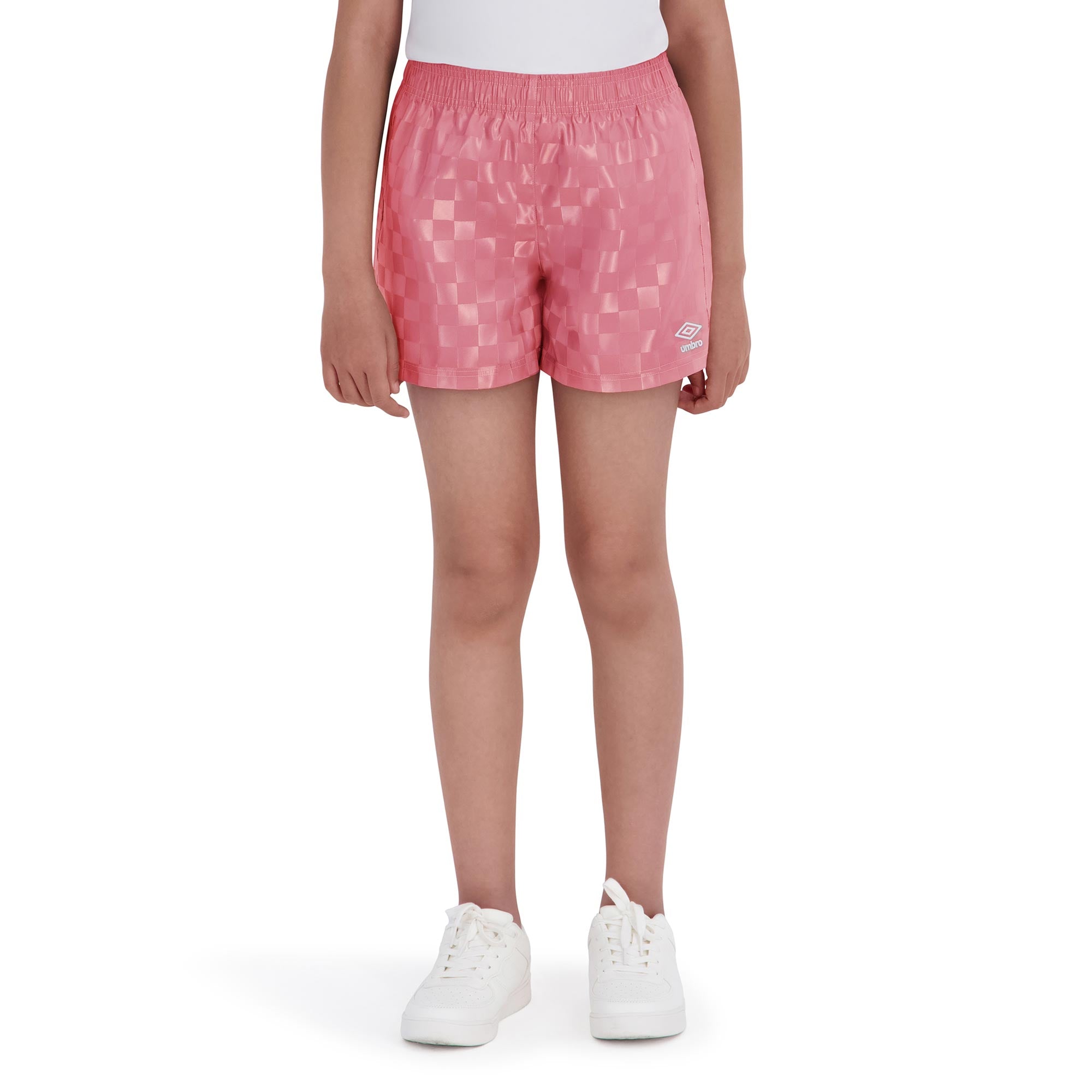 Umbro Girl's Checkered Athletic Short