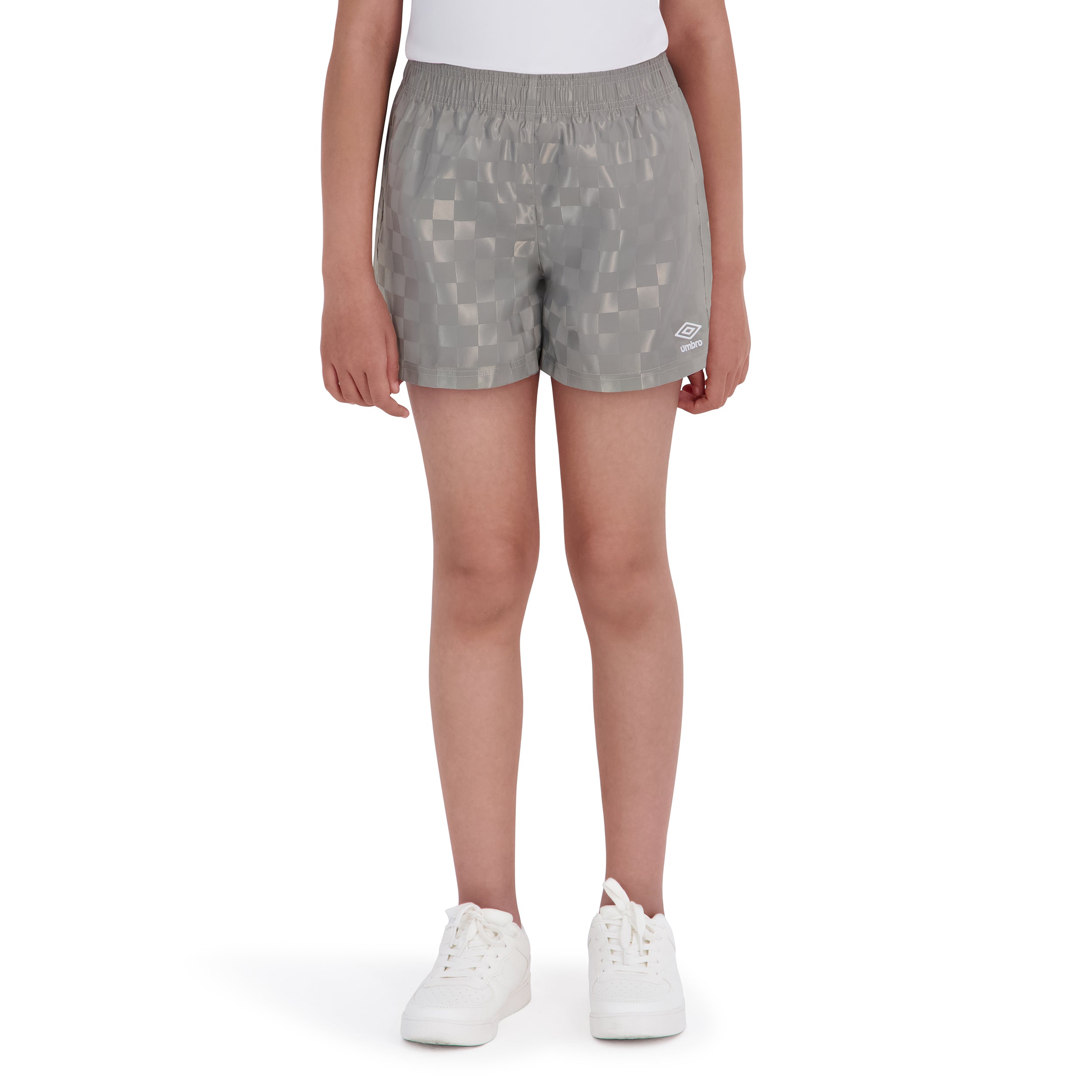 Umbro Girl's Checkered Athletic Short