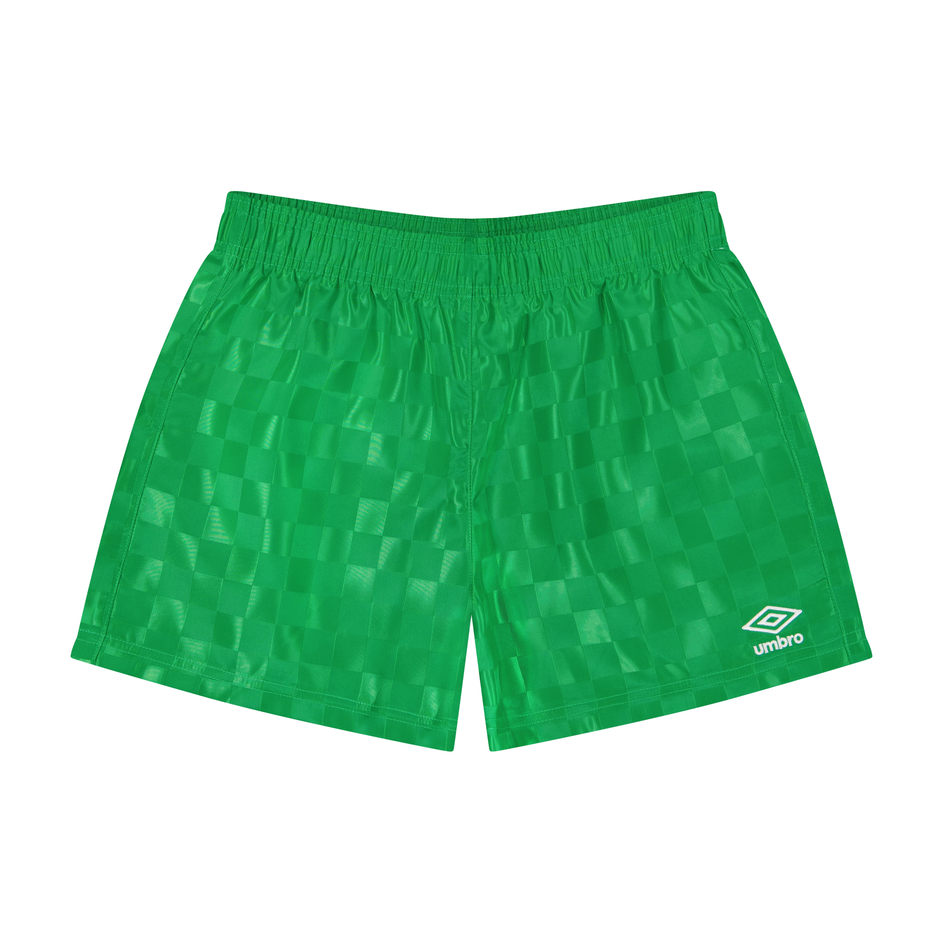 Girl's Green checkered soccer shorts offer a comfortable, relaxed fit. Shop womens soccer shorts by Umbro.